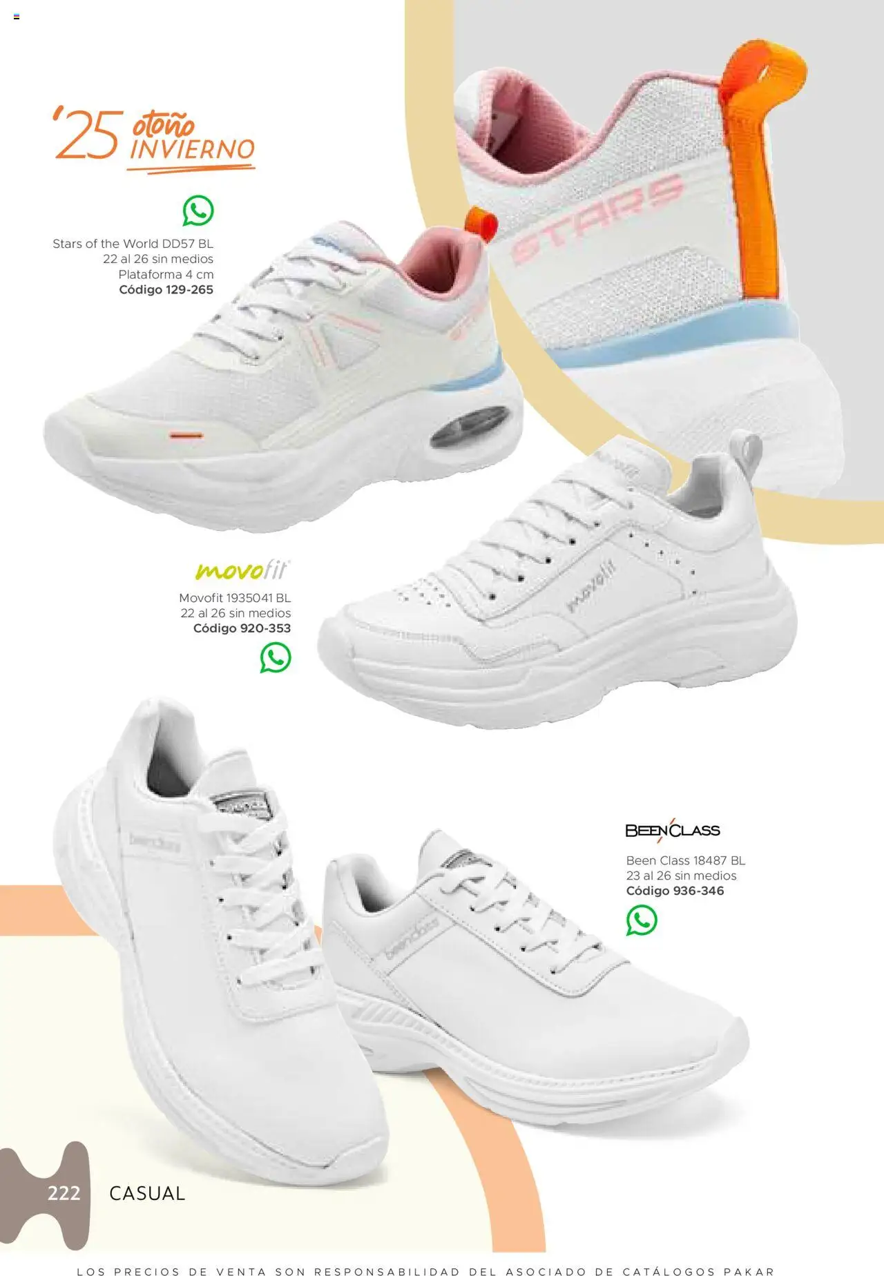 Nuevas ofertas de SC Pakar válidas en toda la República Mexicana desde el 24.07.2025. ¡Encuentra las mejores ofertas en SC Pakar - Catálogo Casual otoño / invierno! | Página: 222