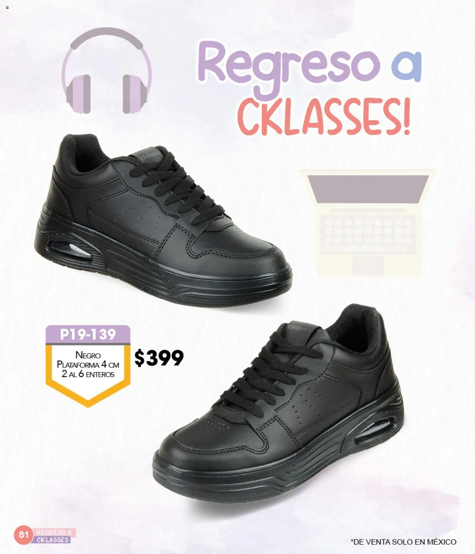 Nuevas ofertas de Cklass válidas en toda la República Mexicana desde el 05.12.2025. ¡Encuentra las mejores ofertas en Cklass catálogo Especial Regreso a Clases! | Página: 82