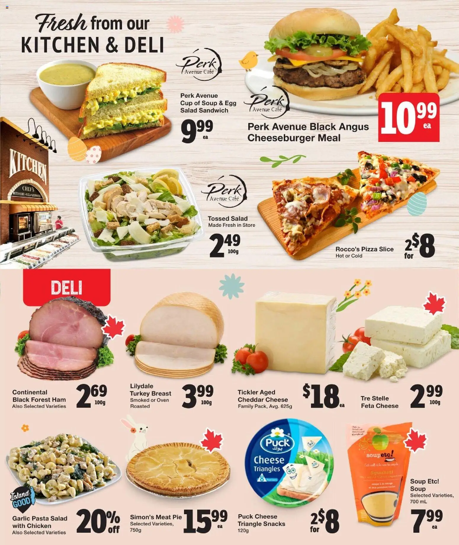 Quality Foods flyer valid from 26.03.2026 | Page: 6 | Products: Salad, Oven, Pizza, Chicken