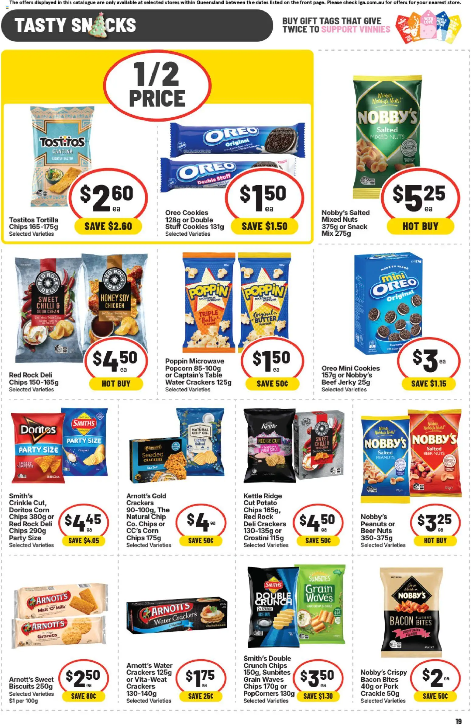 IGA catalogue - valid from 12.11.2025 | Page: 19 | Products: Bacon, Butter, Beef, Kettle