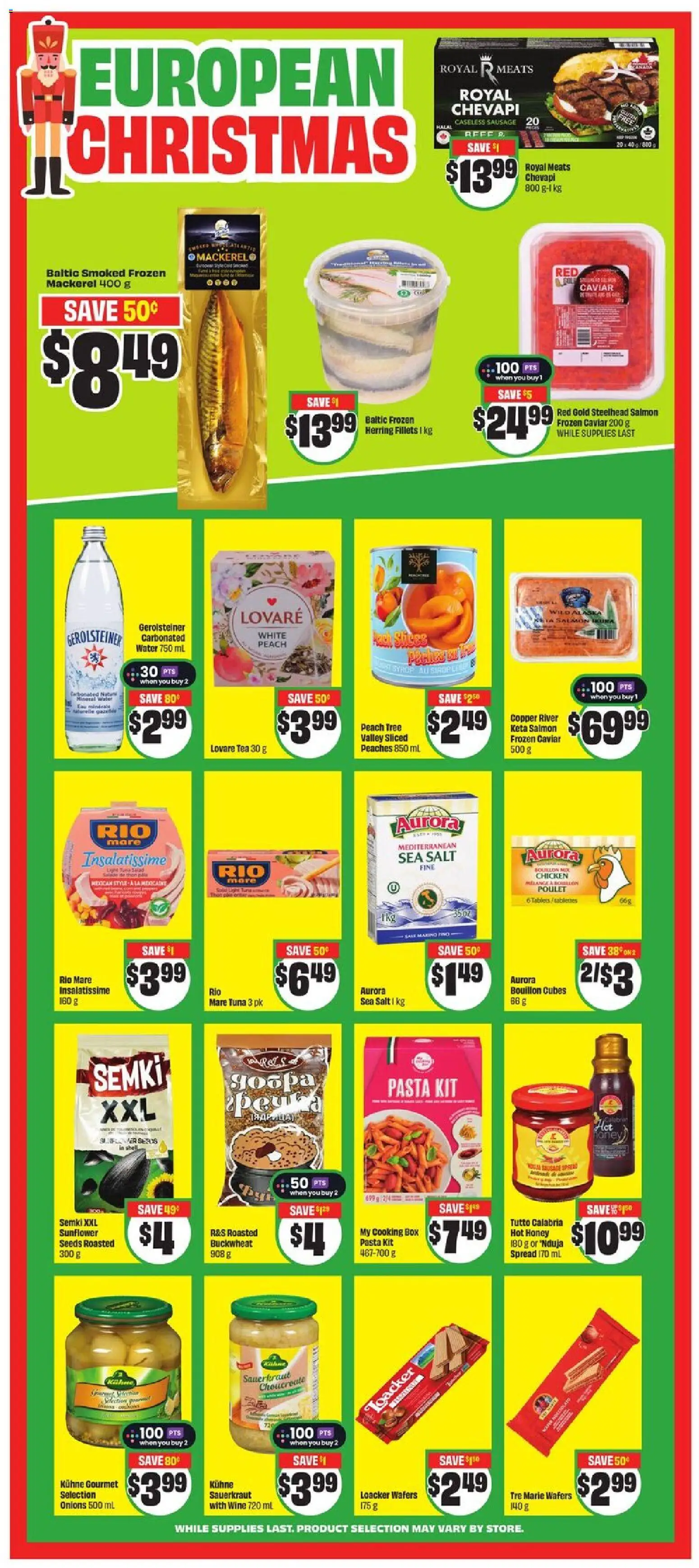 FreshCo flyer valid from 11.12.2025 | Page: 11 | Products: Tea, Pasta, Wine, Chicken