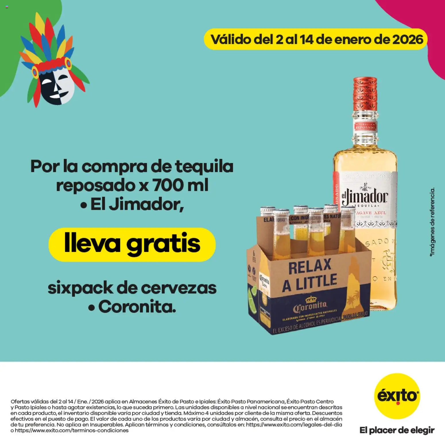 Éxito revista - valida desde el 02.01.2026 | Página: 2 | Productos: Tequila, Corta uñas, Tintura