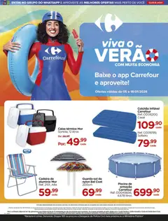 Carrefour - Ofertas de Verão - Pré-Visualização do folheto da loja Carrefour, válido de 05.01.2026