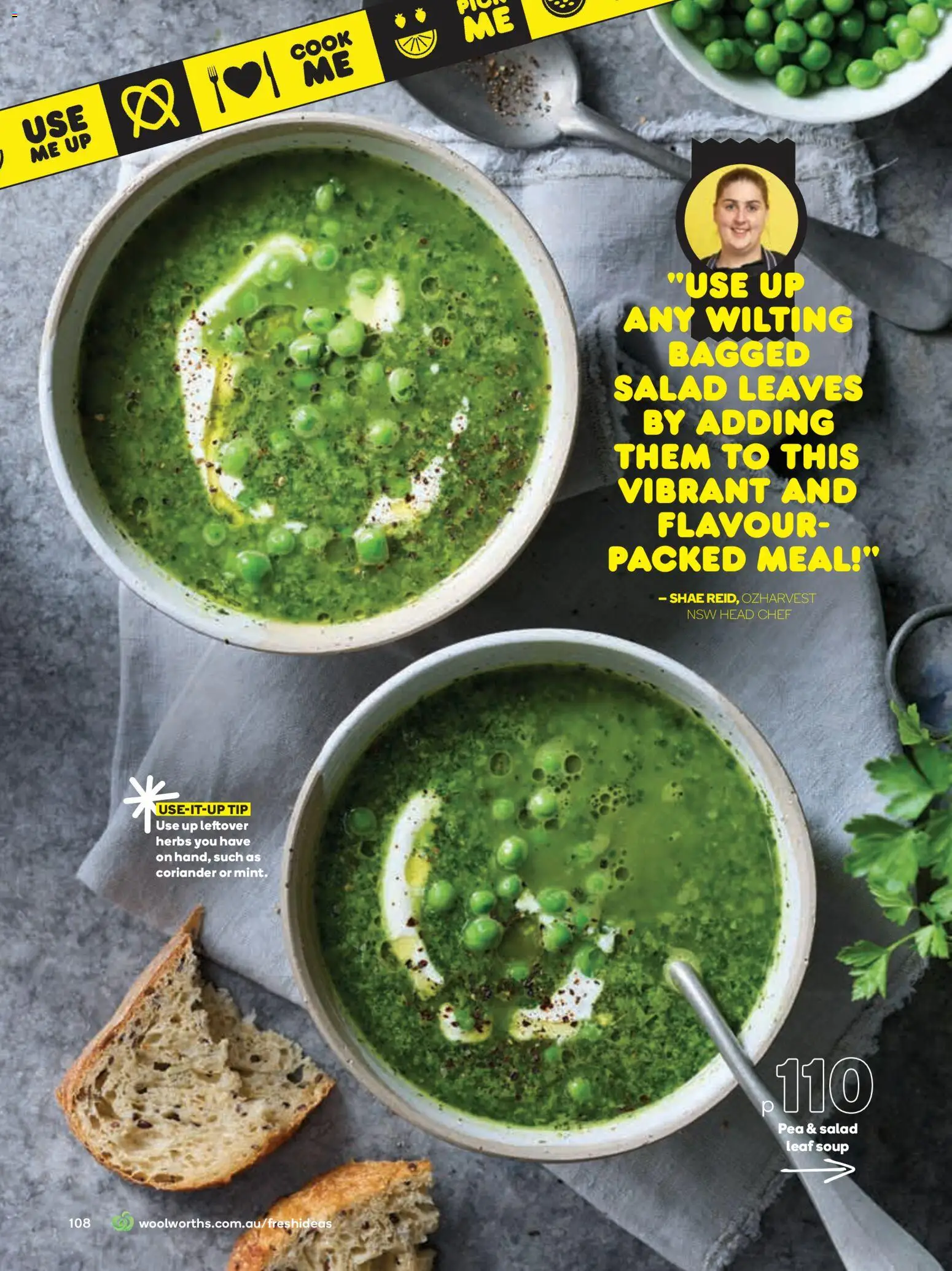 Woolworths catalogue - valid from 01.04.2026 | Page: 108 | Products: Salad, Soup, Pea