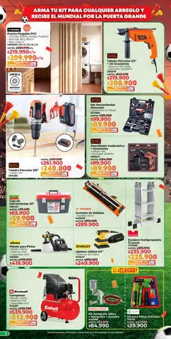 Easy catálogo -  Vista previa de la revista de la tienda Easy valido desde el 16.03.2026 | Página: 8 | Productos: Cortador, Caja de herramientas, Caja, Escalera