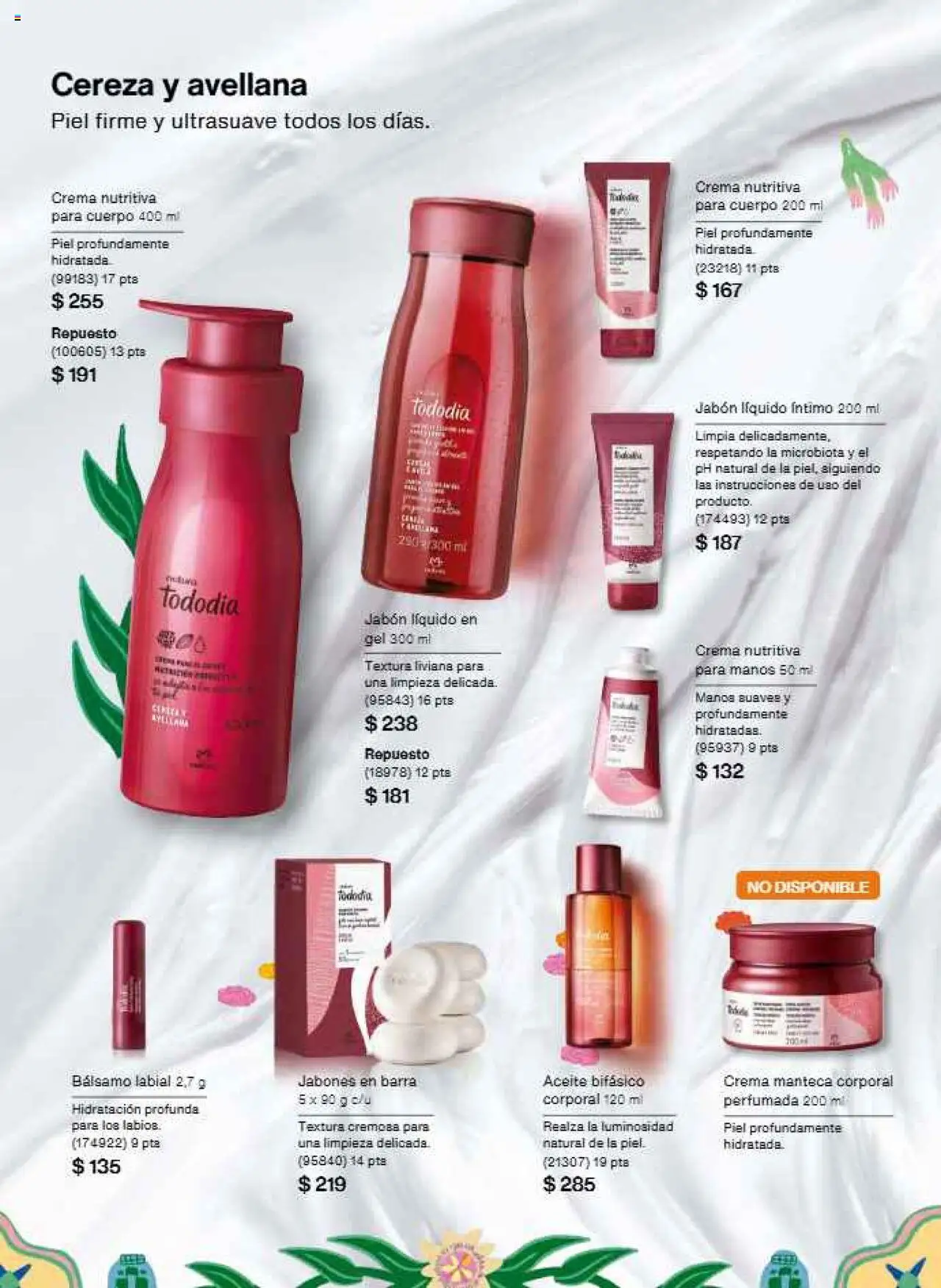 Nuevas ofertas de Natura válidas en toda la República Mexicana desde el 17.09.2025. ¡Encuentra las mejores ofertas en Natura - Campaña 15 2025! | Página: 128 | Productos: Jabón líquido, Crema, Bálsamo, Jabón