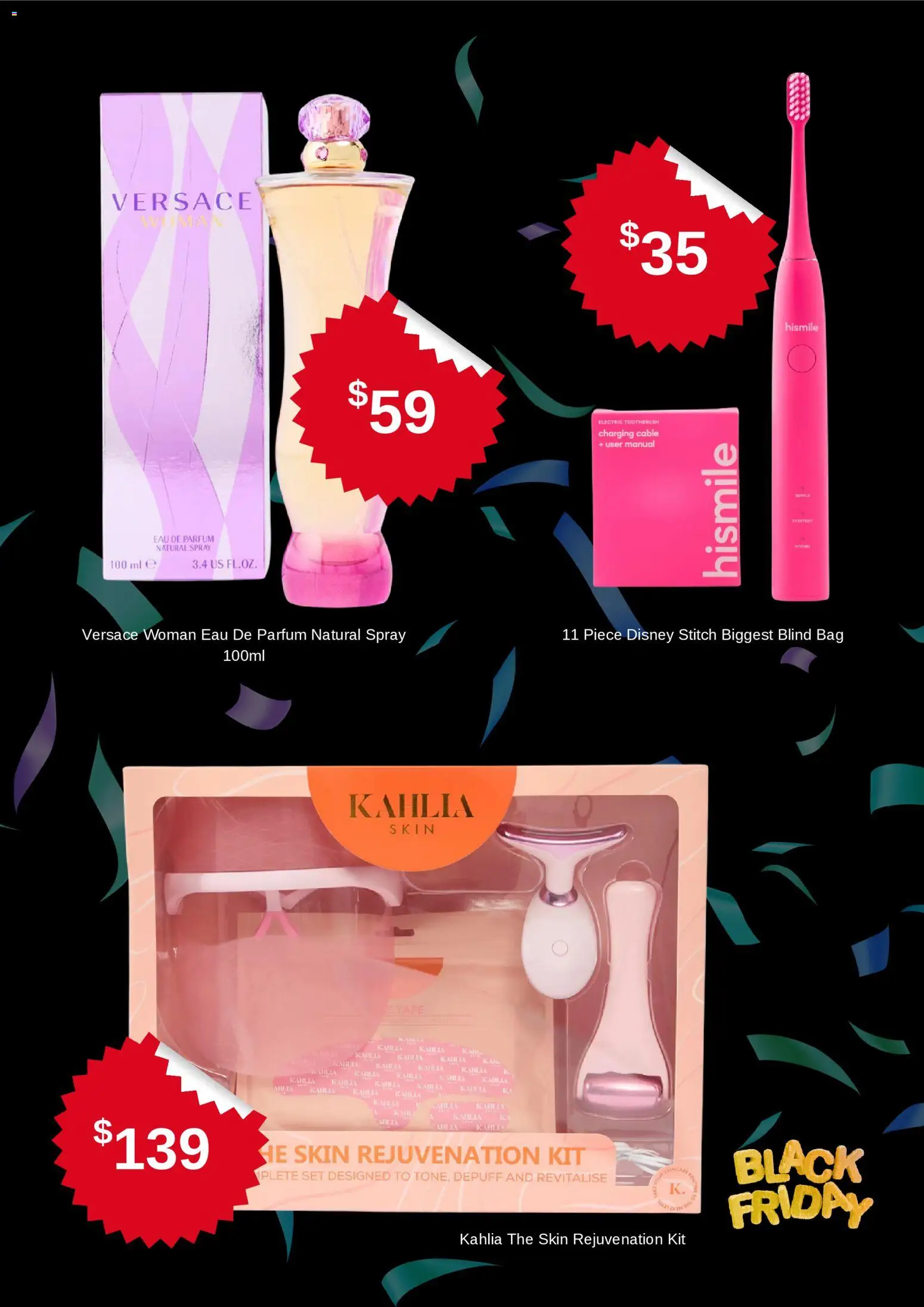 Kmart catalogue - valid from 27.11.2025 | Page: 5 | Products: Toothbrush, Cable, Bag, Electric toothbrush