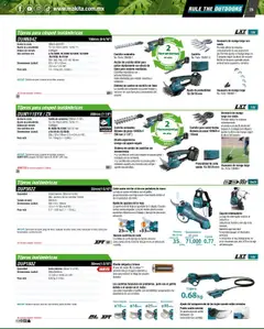Nuevas ofertas de Makita válidas en toda la República Mexicana desde el 07.10.2024. ¡Encuentra las mejores ofertas en Makita catálogo Ope! | Página: 25 | Productos: Tijera, Cinturón, Mango, Llave