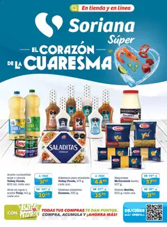 Vista previa de Soriana Folleto Soriana Súper Nacional, nuevo folleto de la tienda, válido en México a partir del 12.03.2026
