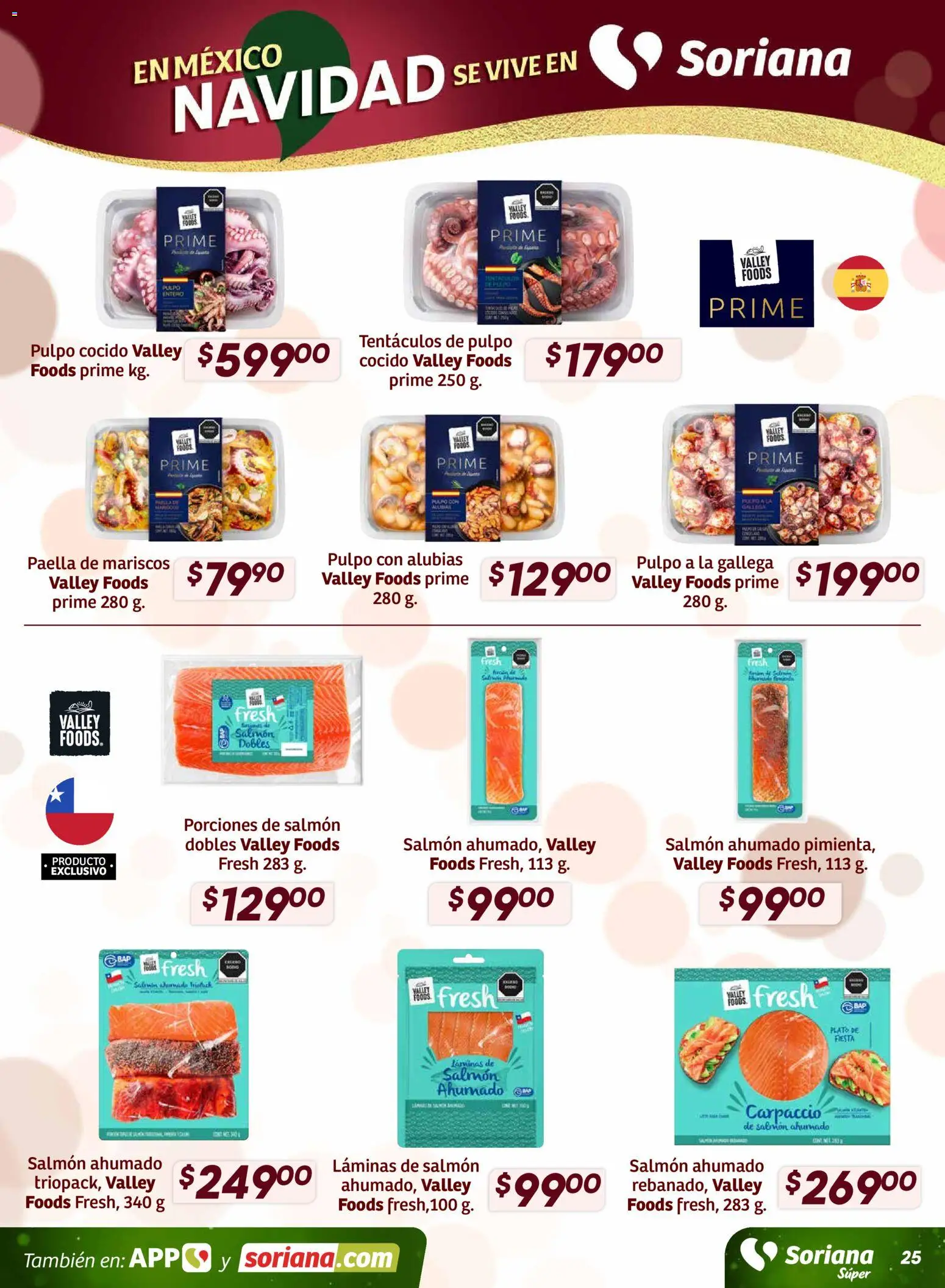 Nuevas ofertas de Soriana válidas en toda la República Mexicana desde el 27.11.2025. ¡Encuentra las mejores ofertas en Soriana - Preciazazaso Súper: Frontera BCN, Son! | Página: 26