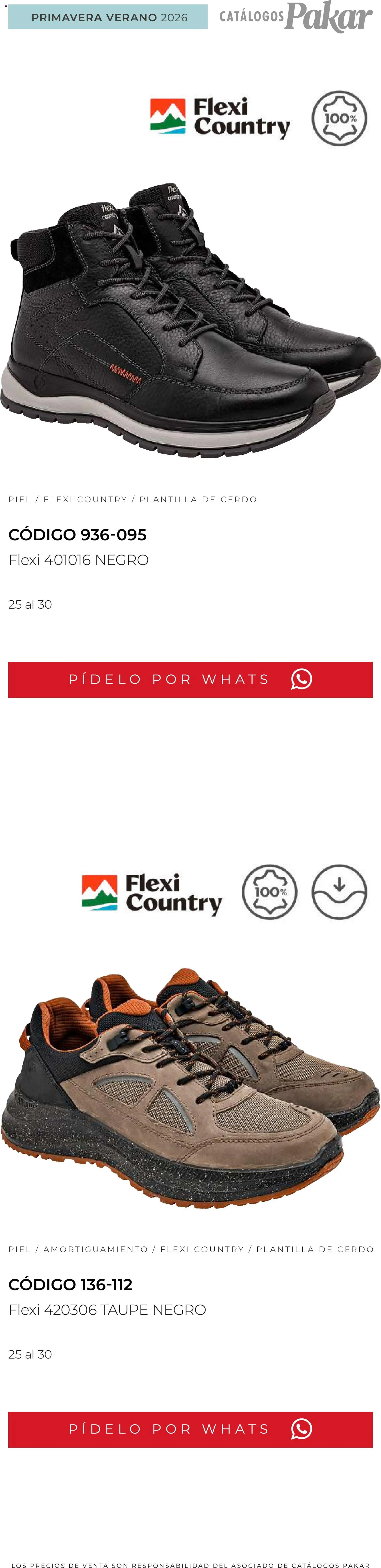 Nuevas ofertas de SC Pakar válidas en toda la República Mexicana desde el 04.03.2026. ¡Encuentra las mejores ofertas en SC Pakar catálogo Flexi PV26! | Página: 186 | Productos: Cerdo