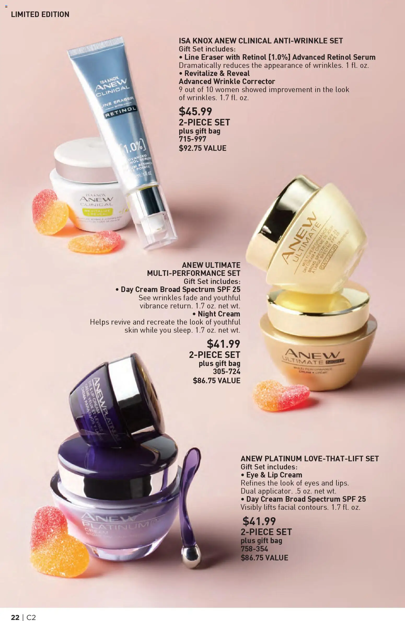 Avon Brochure - valid from 14.01.2026 | Page: 22 | Products: Eraser, Night Cream, Cream, Bag