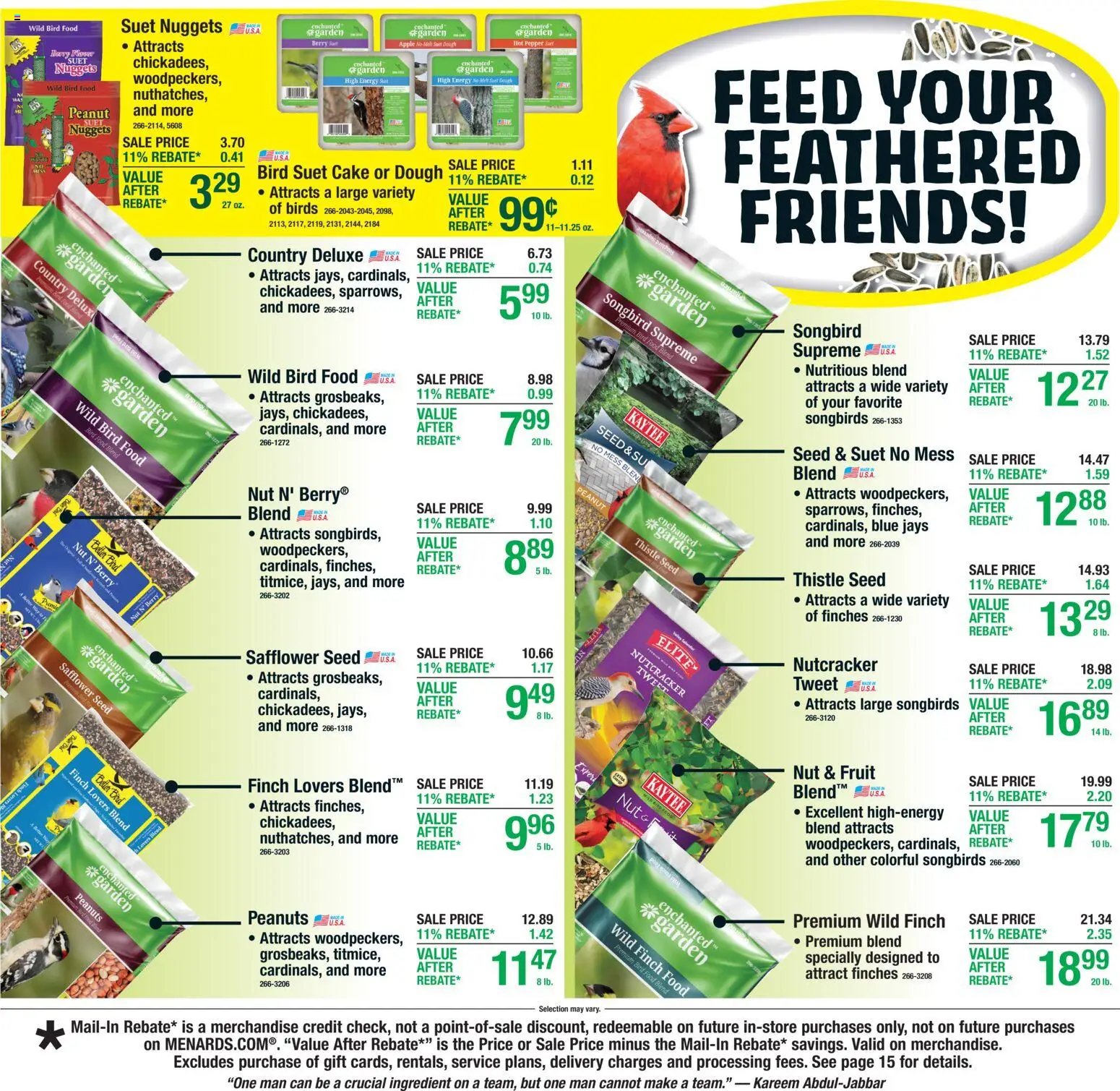 Menards Weekly Ad - valid from 15.02.2026 | Page: 3 | Products: Pepper