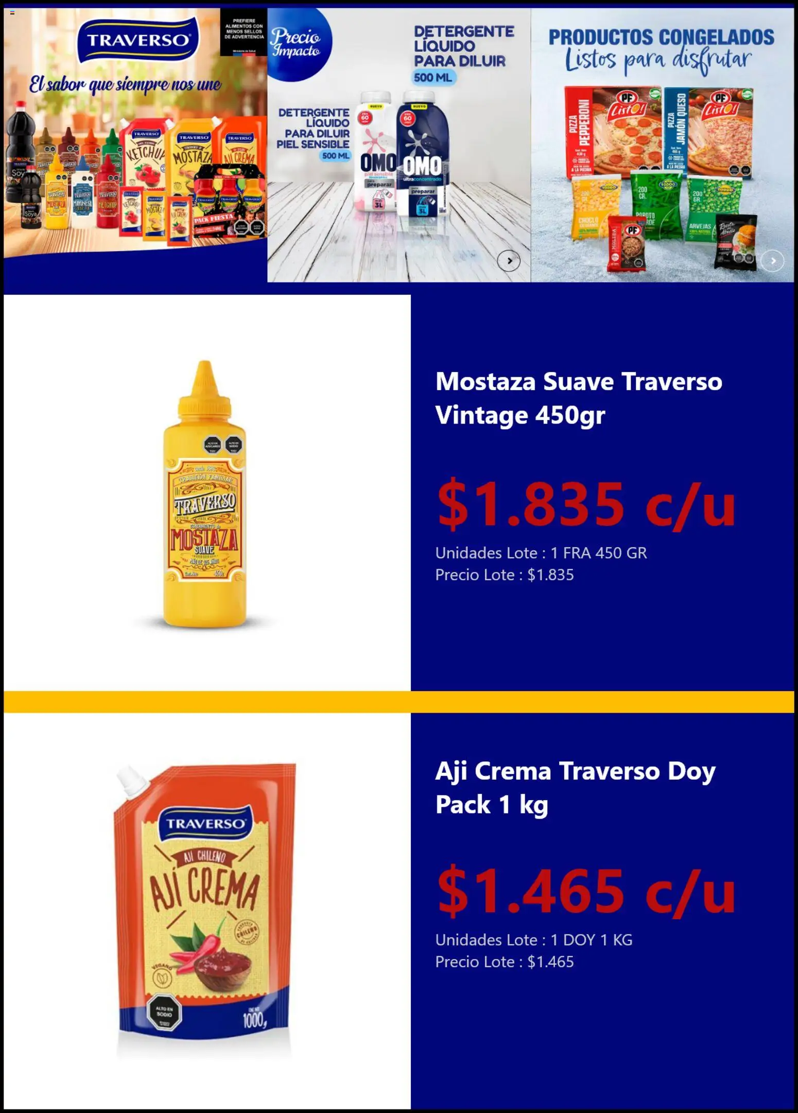 La Oferta ofertas  │ válido desde el 01.04.2026 | Página: 5 | Productos: Aji, Choclo, Ketchup, Crema