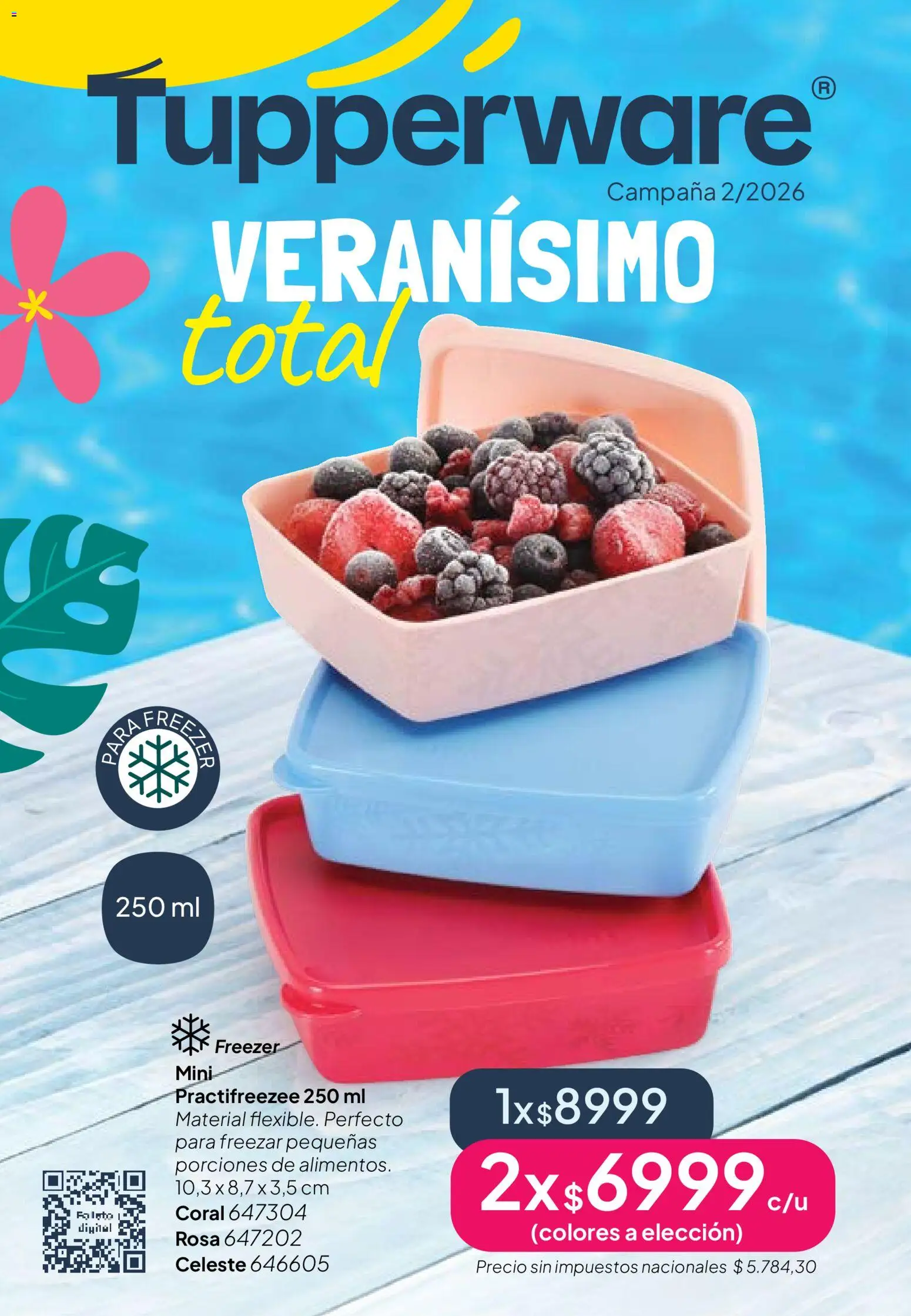 Tupperware Folleto de Campaña 2/2026 │ válido desde el 18.12.2025 | Página: 1 | Productos: Campana, Freezer
