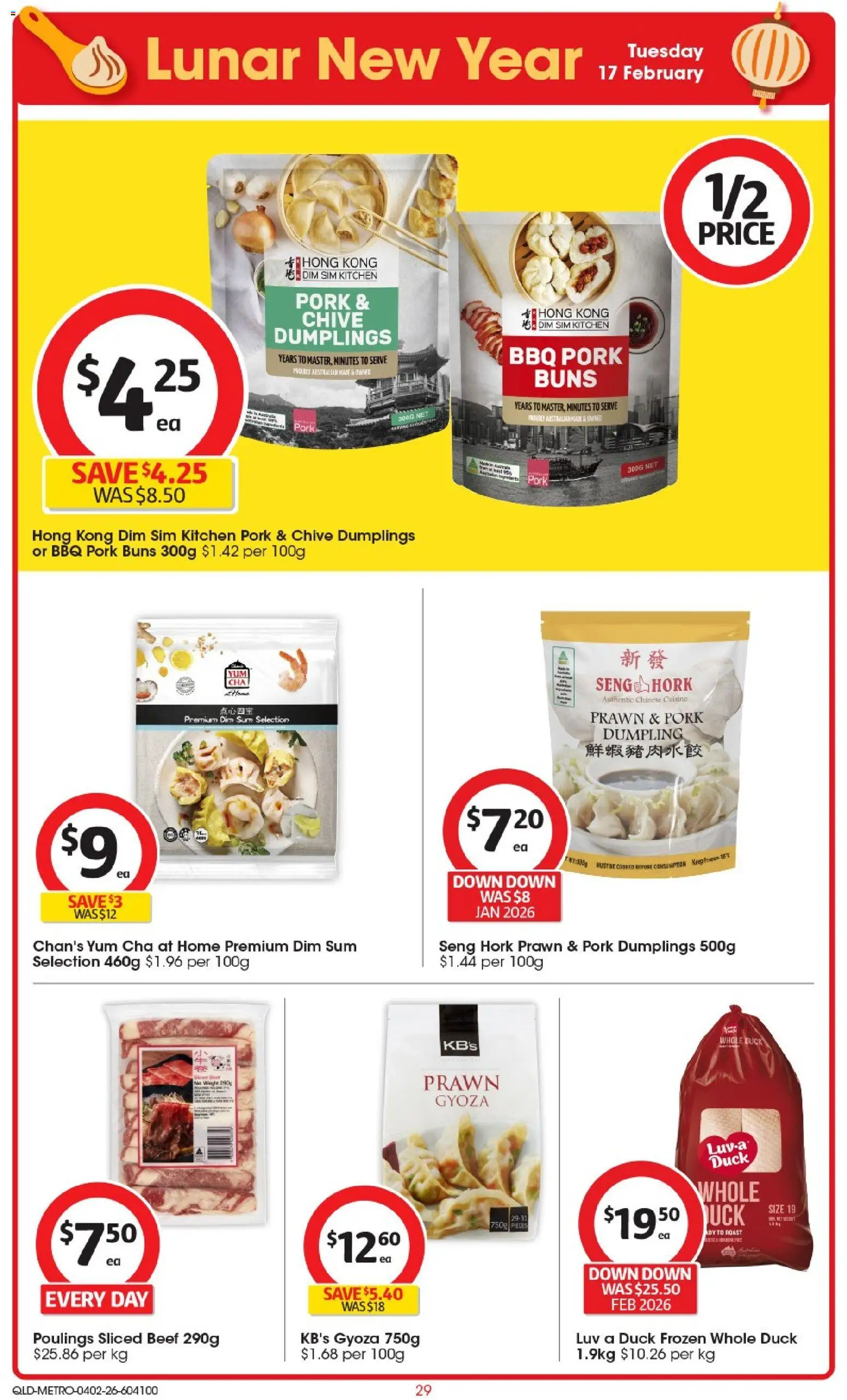 Coles catalogue - valid from 04.02.2026 | Page: 30 | Products: Duck, Pork, Beef, Weight