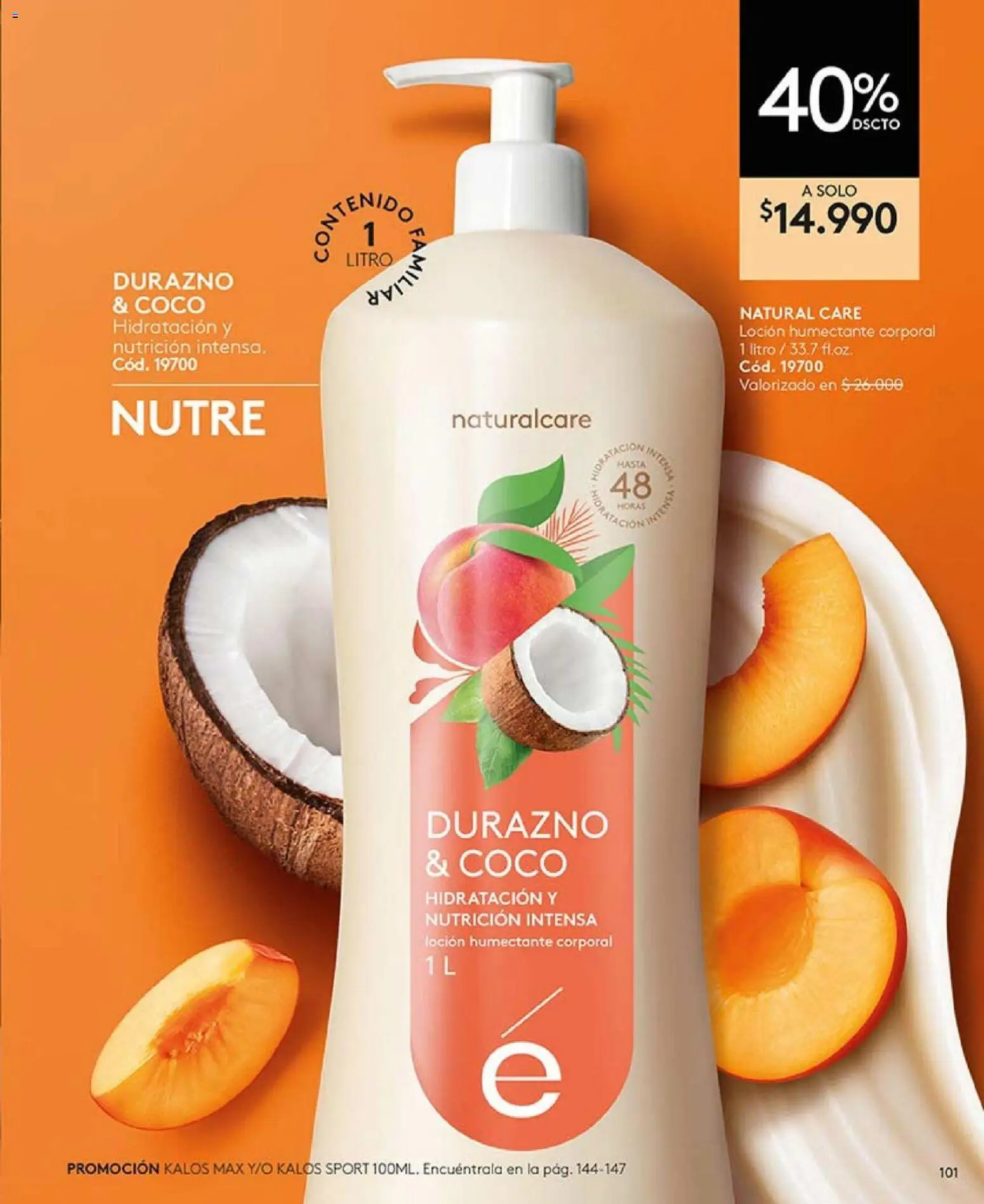 Catálogo Ésika Campaña 2 │ válido desde el 15.01.2026 | Página: 101 | Productos: Loción, Durazno