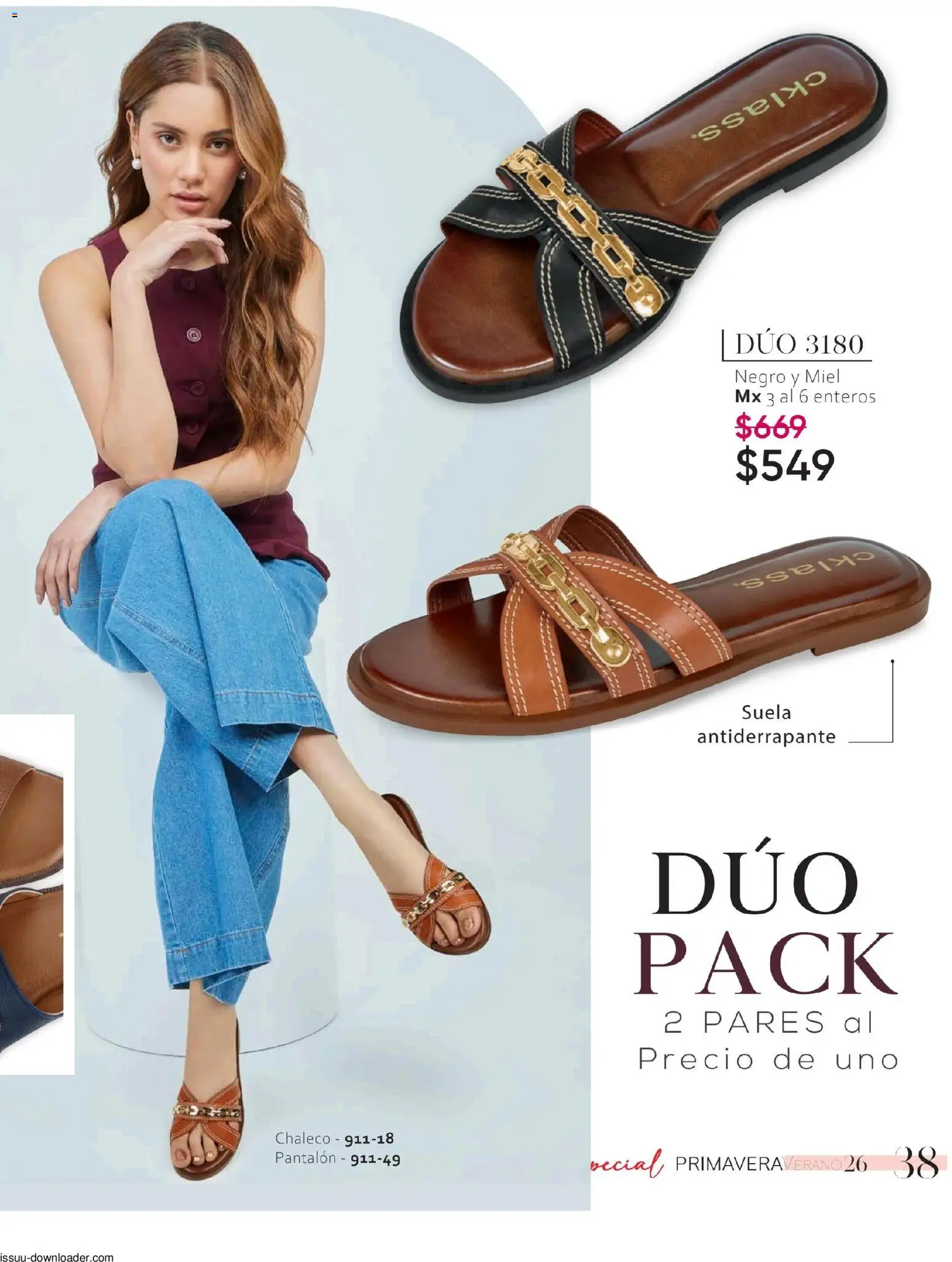 Nuevas ofertas de Cklass válidas en toda la República Mexicana desde el 26.01.2026. ¡Encuentra las mejores ofertas en Cklass catálogo Especial Calzado! | Página: 39