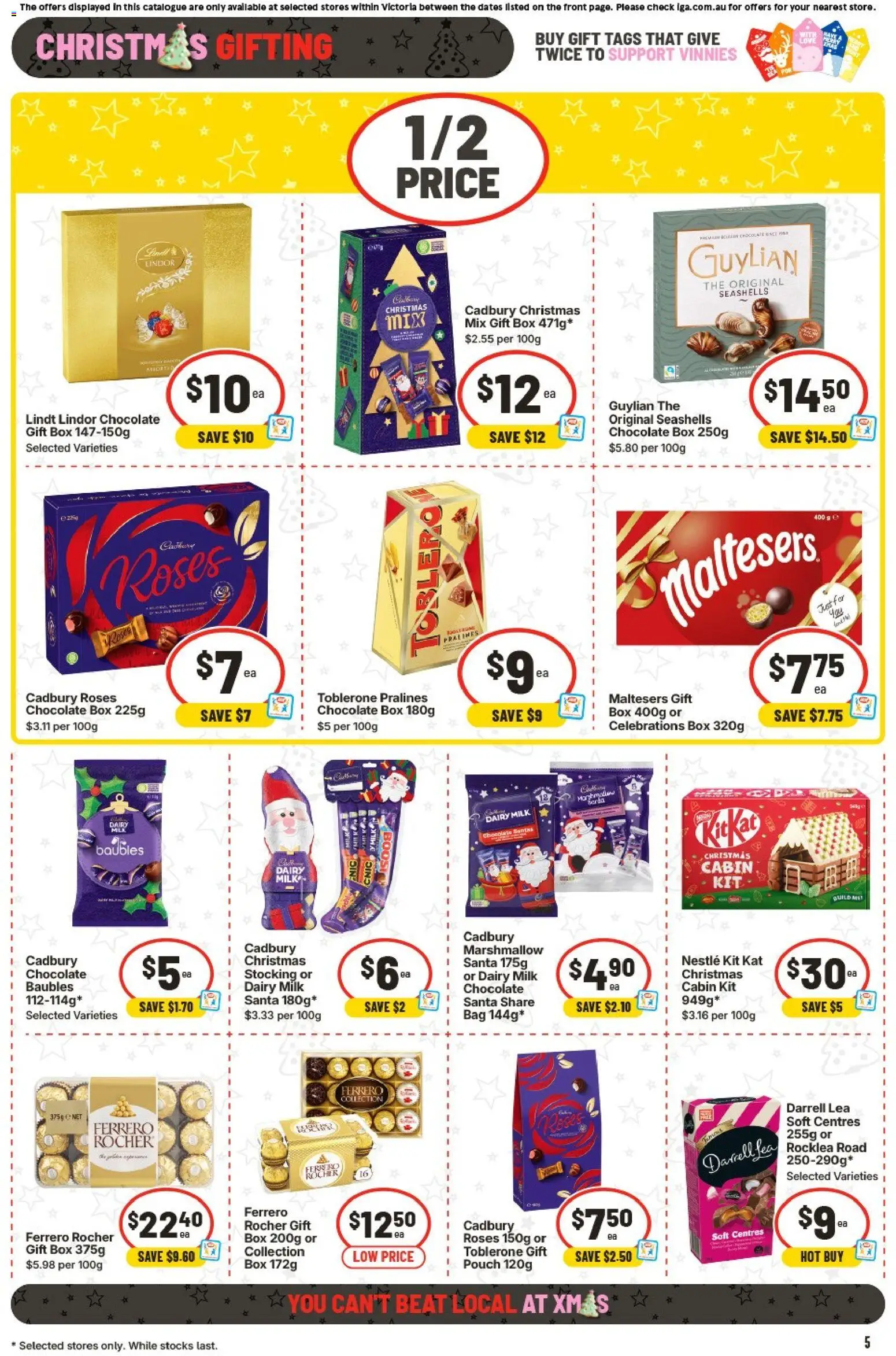 IGA catalogue - valid from 17.12.2025 | Page: 8 | Products: Box, Milk, Chocolate, Bag