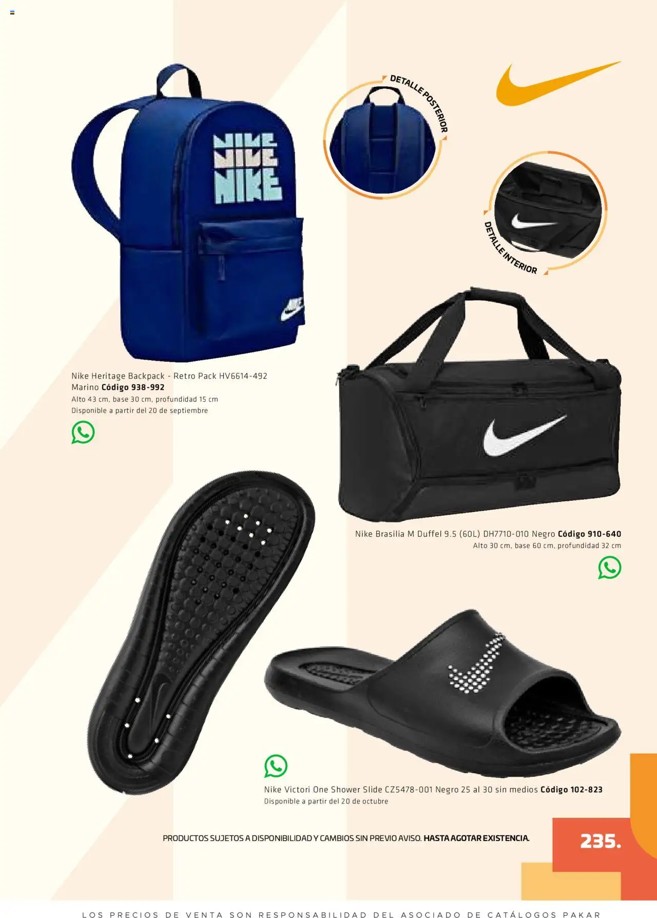 Nuevas ofertas de SC Pakar válidas en toda la República Mexicana desde el 29.08.2025. ¡Encuentra las mejores ofertas en SC Pakar - Catálogo Otoño Men Tomo 1! | Página: 235