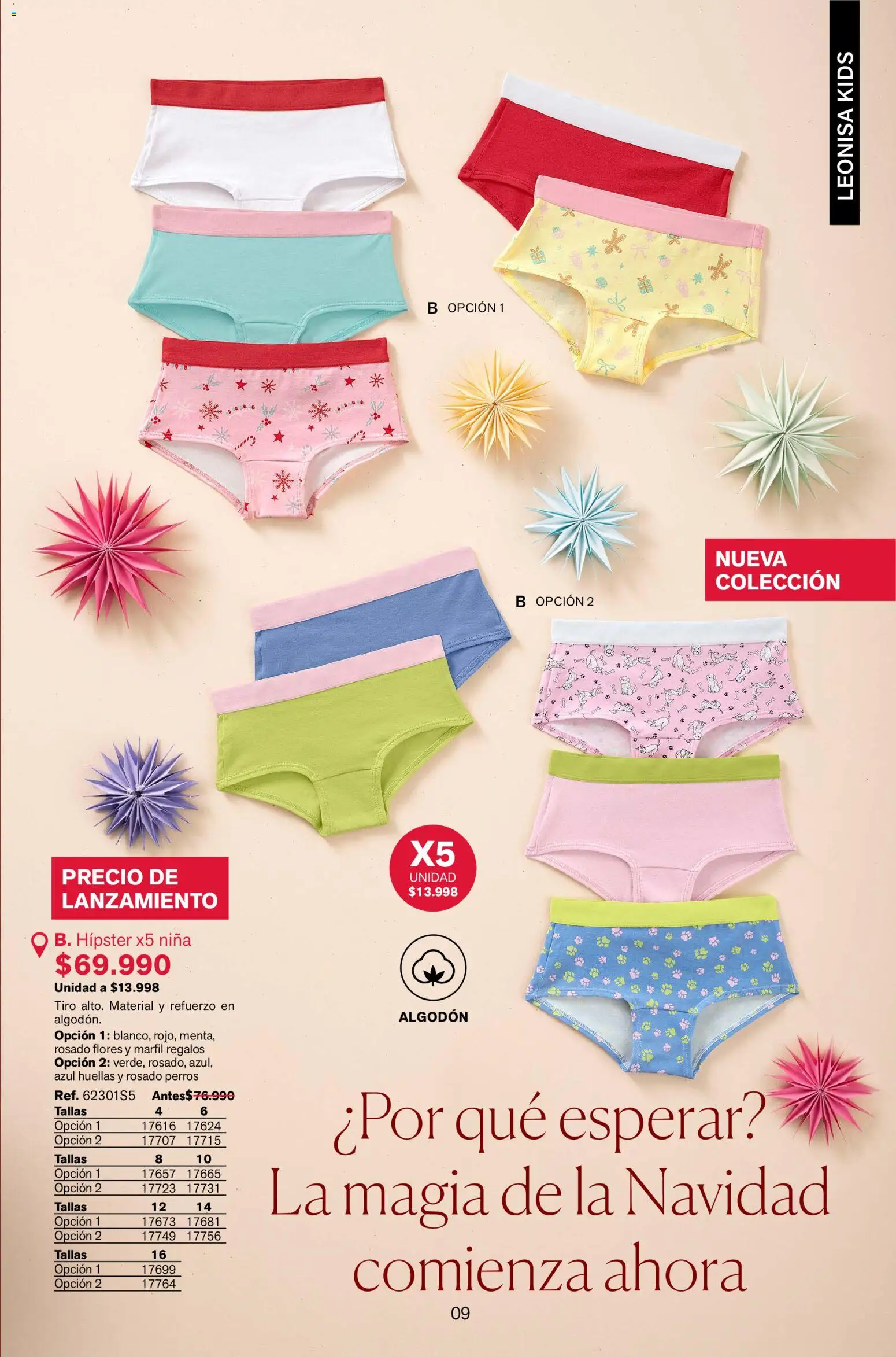 Leonisa revista - valida desde el 23.10.2025 | Página: 9 | Productos: Algodón