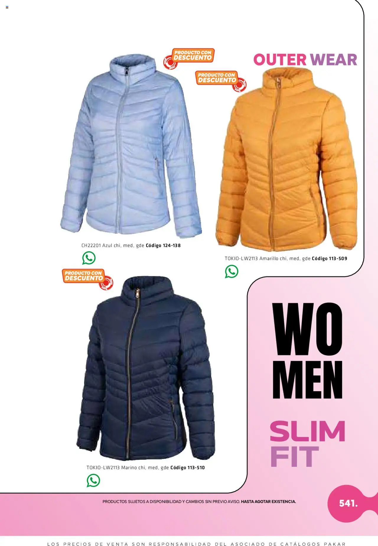 Nuevas ofertas de SC Pakar válidas en toda la República Mexicana desde el 06.03.2025. ¡Encuentra las mejores ofertas en SC Pakar catálogo Women! | Página: 541