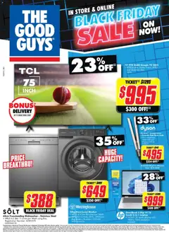 Preview of The Good Guys Black Friday - valid from 19.11.2025 | Page: 24 | Products: Household, Salt, Phone, Washer