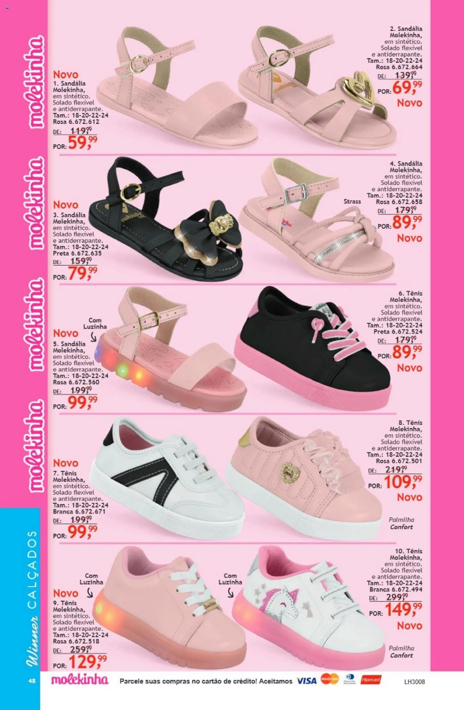 Quatro Estações Folheto - válido de 01.01.2026 | Página: 48 | Produtos: Tênis, Palmilha