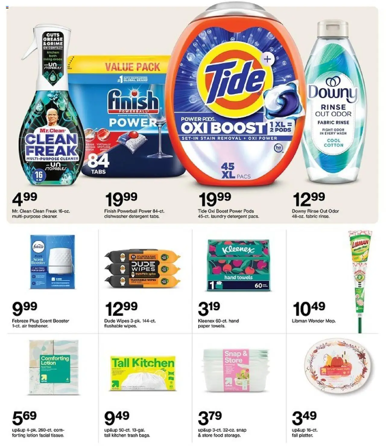 Target Weekly Ad - valid from 28.09.2025 | Page: 28 | Products: Detergent, Dishwasher