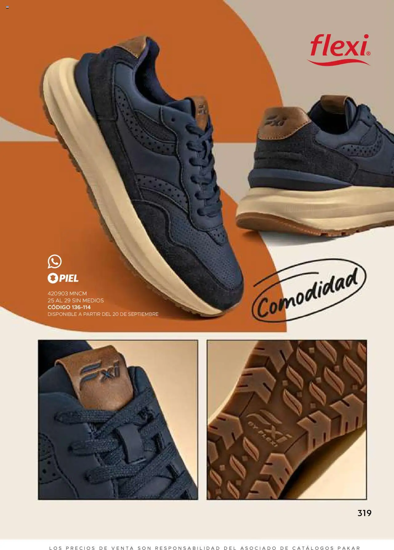 Nuevas ofertas de SC Pakar válidas en toda la República Mexicana desde el 24.07.2025. ¡Encuentra las mejores ofertas en SC Pakar - Catálogo Hombre otoño / invierno! | Página: 319