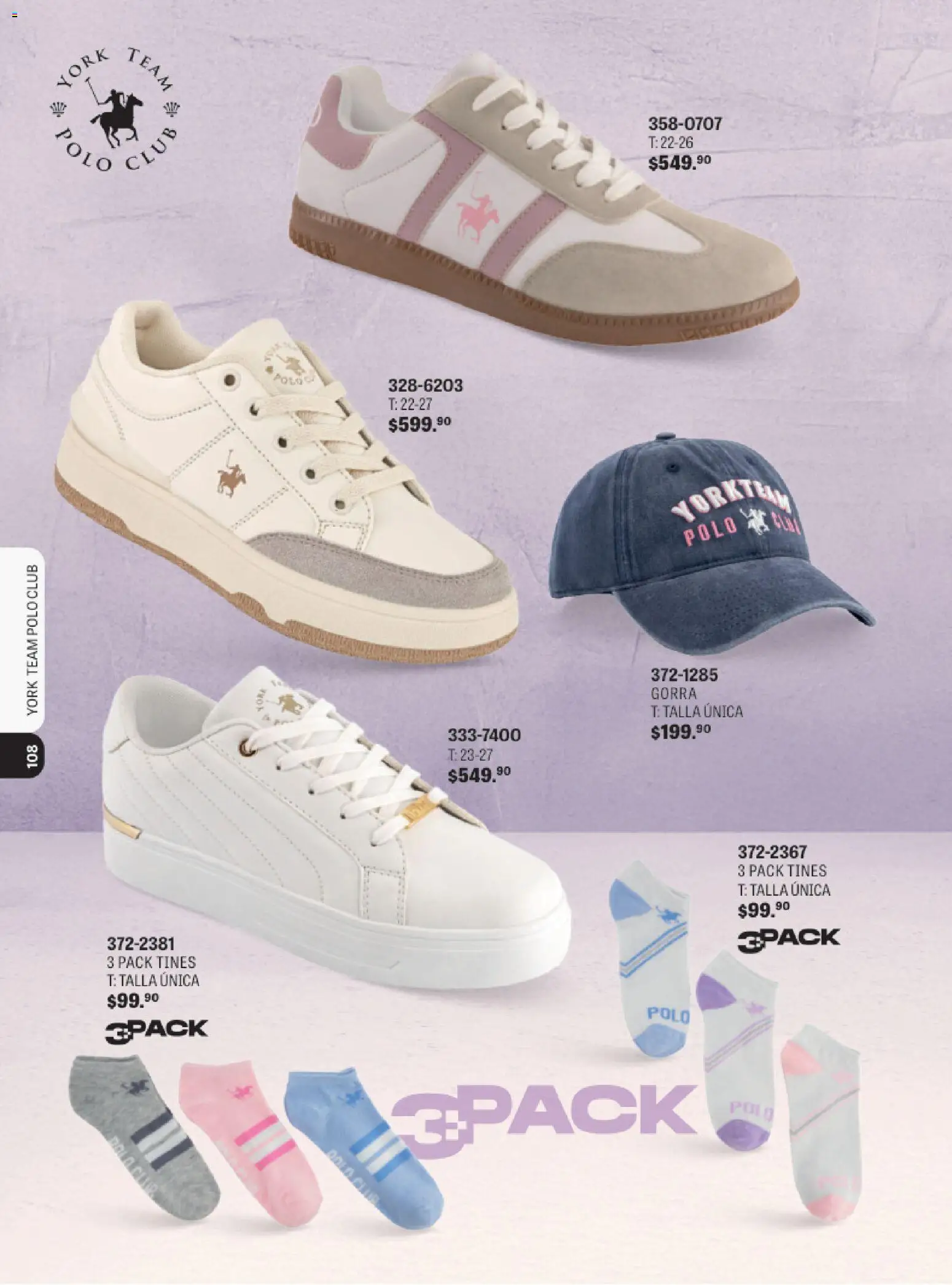 Nuevas ofertas de Andrea válidas en toda la República Mexicana desde el 31.10.2025. ¡Encuentra las mejores ofertas en Andrea catálogo Polo Club! | Página: 6 | Productos: Gorra