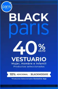 Paris ofertas  válido desde el 19.03.2026