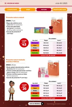 Avon - Campanha 18: Minha Consultoria - Pré-Visualização do folheto da loja Avon, válido de 29.10.2025 | Página: 64 | Produtos: Hibisco, Desodorante, Caixa, Creme