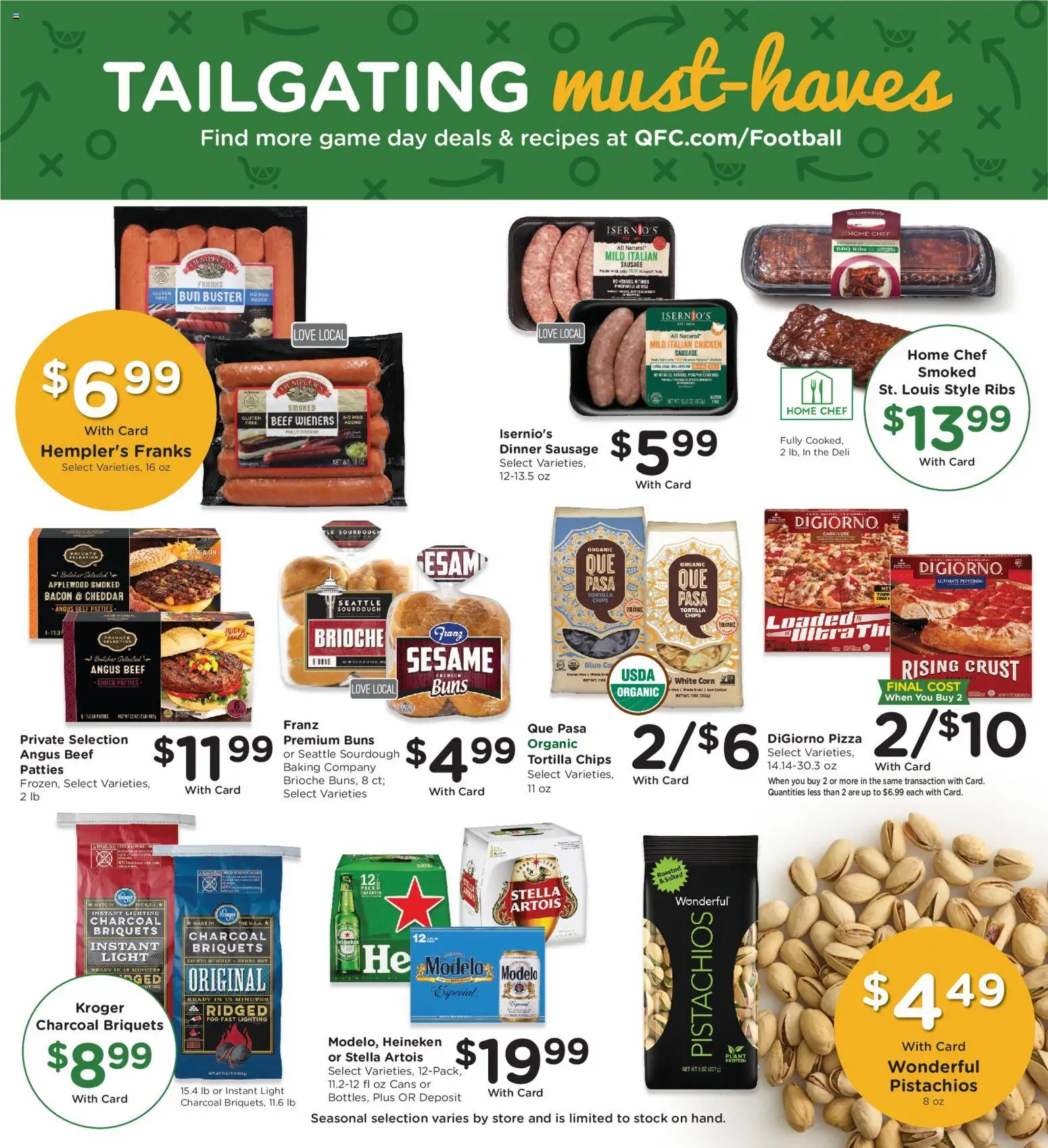 QFC Weekly Ad - OR - valid from 03.12.2025 | Page: 6 | Products: Corn, Pizza, Beef, Sausage