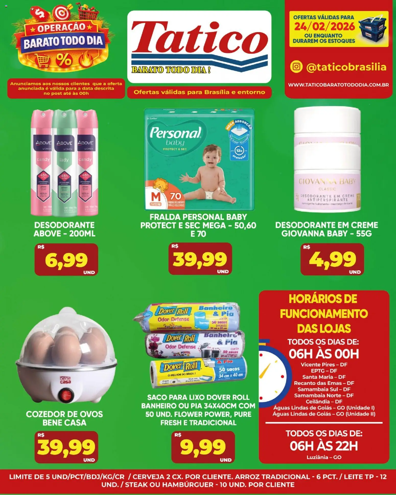 Tatico Folheto - válido de 25.02.2026 | Página: 27 | Produtos: Ovos, Cerveja, Pia, Fraldas
