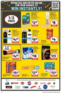 Preview of IGA catalogue WA - valid from 08.04.2026 | Page: 4 | Products: Dairy, Shampoo, Pepsi, Batteries