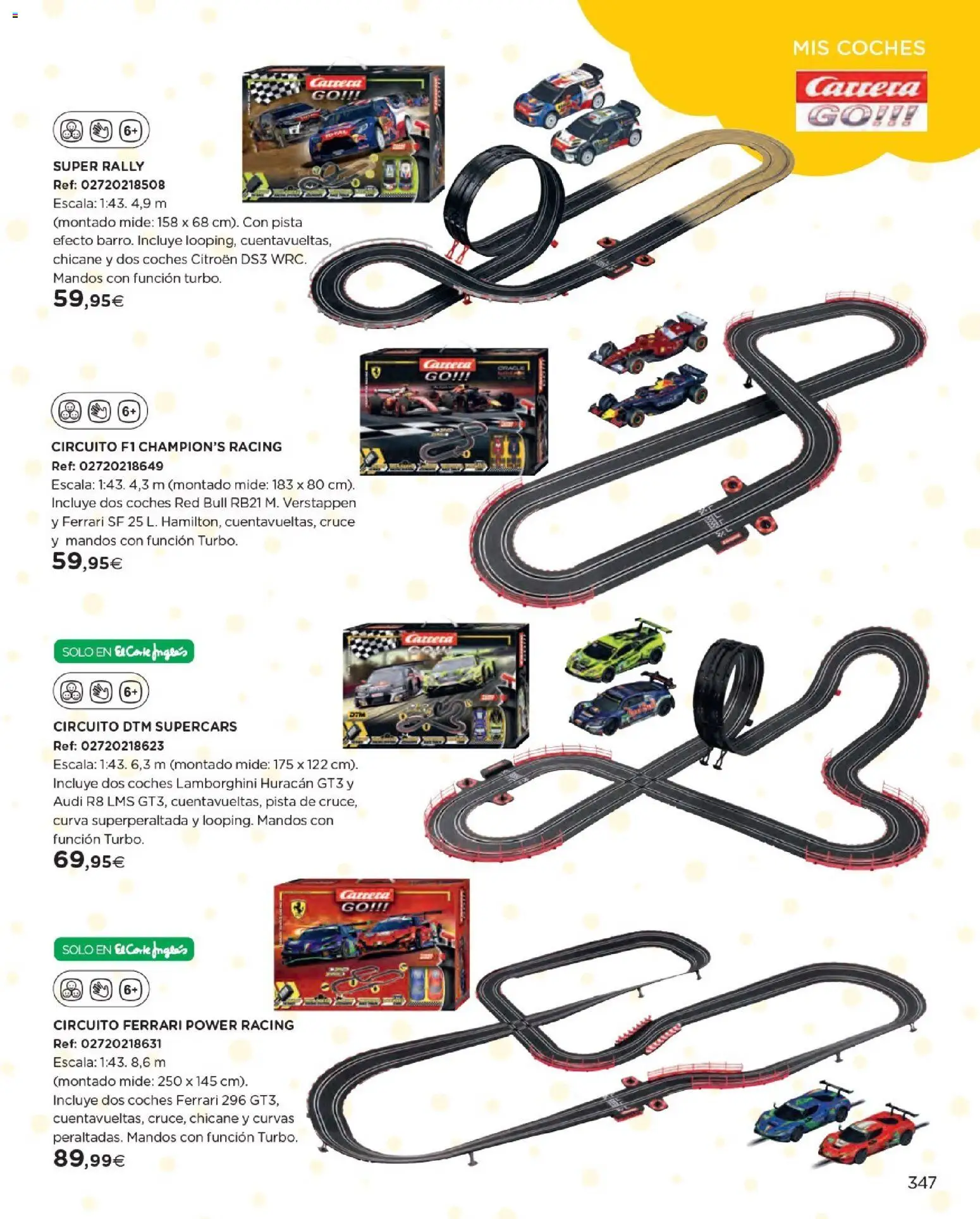 Nuevas ofertas de El Corte Inglés válidas en toda la República Mexicana desde el 27.10.2025. ¡Encuentra las mejores ofertas en El Corte Inglés catálogo Juguetes! | Página: 347