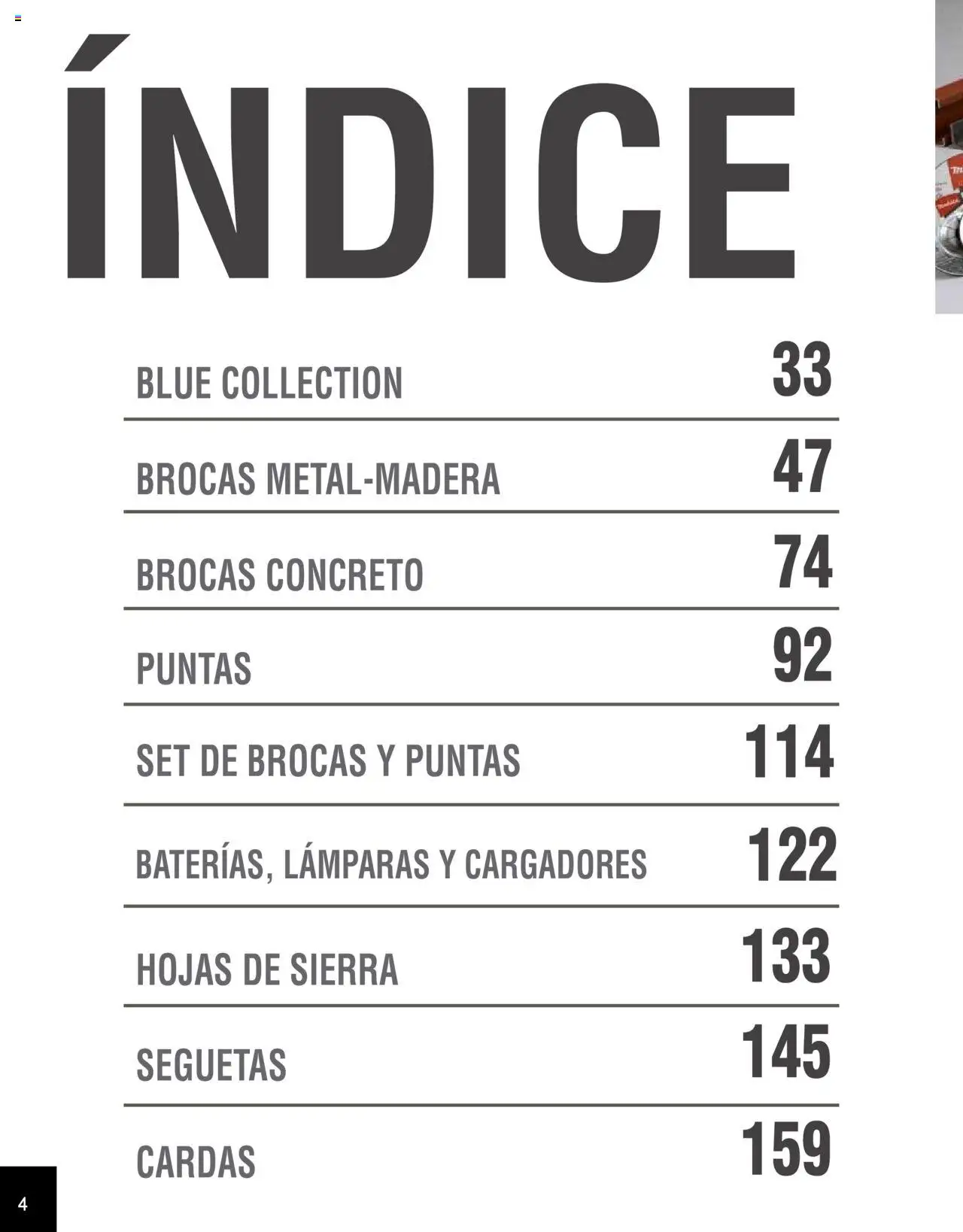 Nuevas ofertas de Makita válidas en toda la República Mexicana desde el 08.07.2024. ¡Encuentra las mejores ofertas en Makita catálogo Accesorios! | Página: 4 | Productos: Sierra