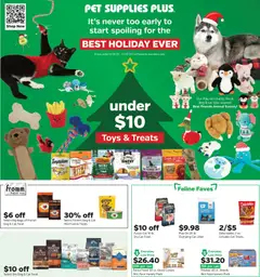 Preview of Pet Supplies Plus weekly ads valid from 30.10.2025