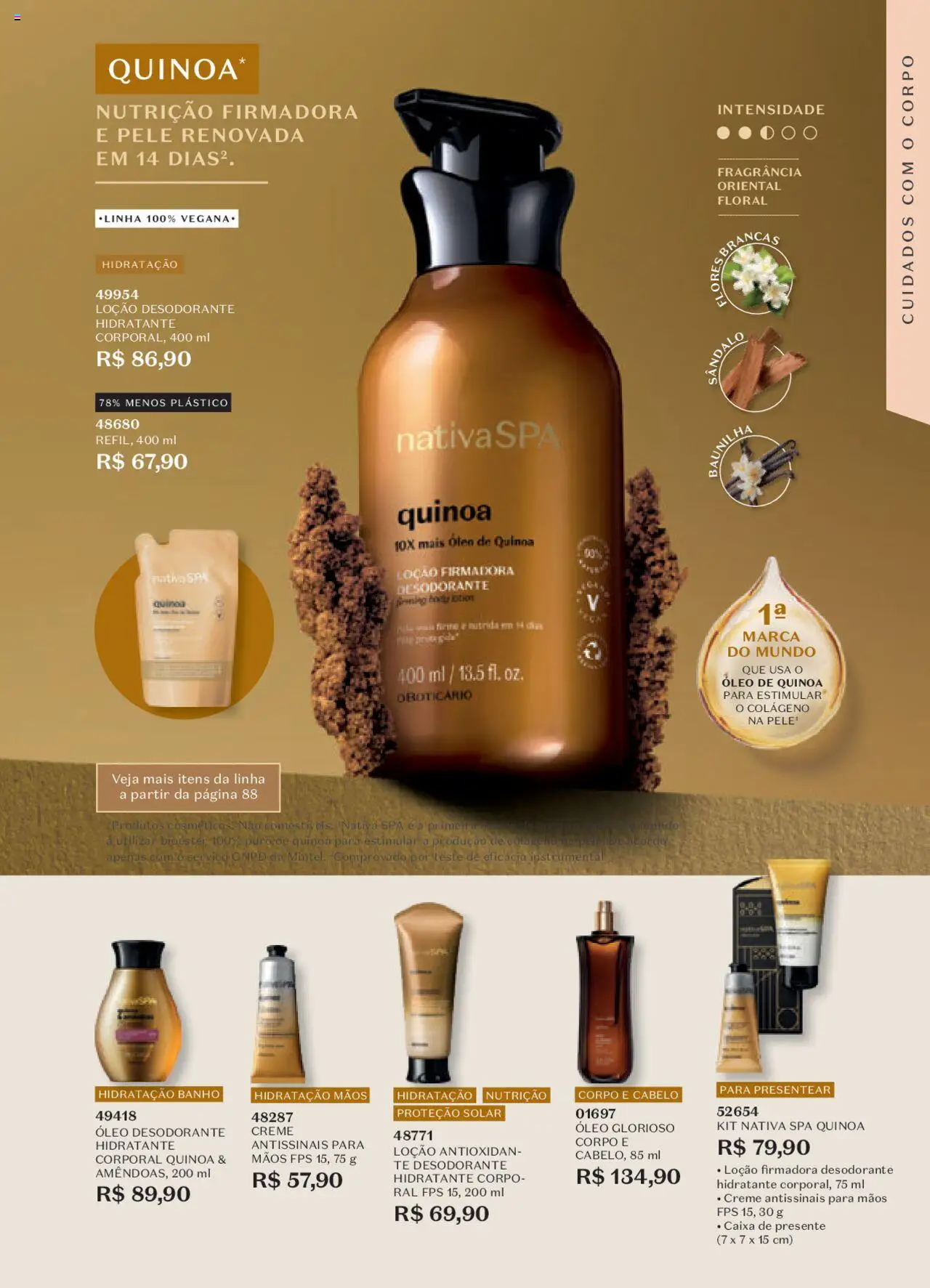 O Boticário Folheto - válido de 13.06.2025 | Página: 91 | Produtos: Colágeno, Fragrância, Flores, Caixa