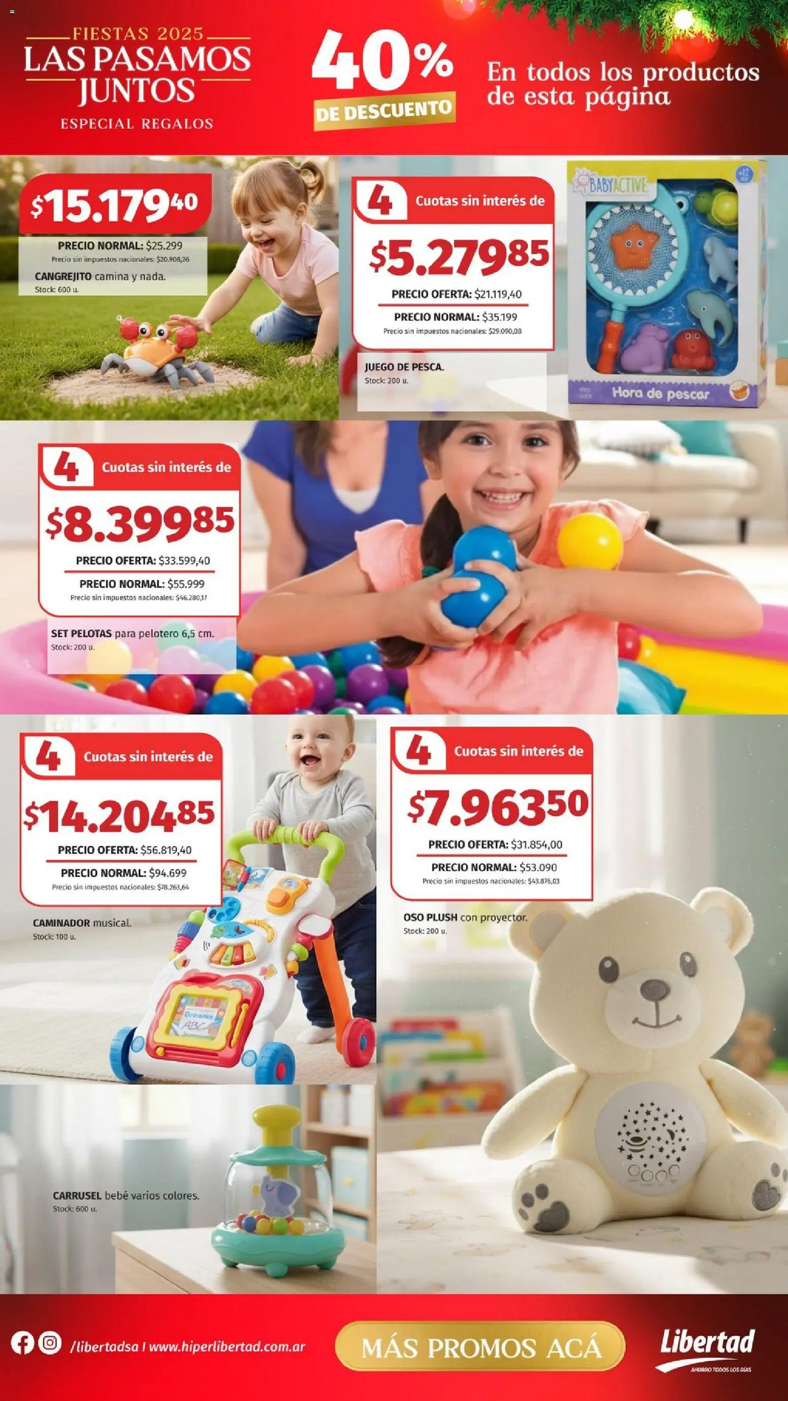 Hipermercado Libertad - Especial Regalos │ válido desde el 04.12.2025 | Página: 3 | Productos: Caminador