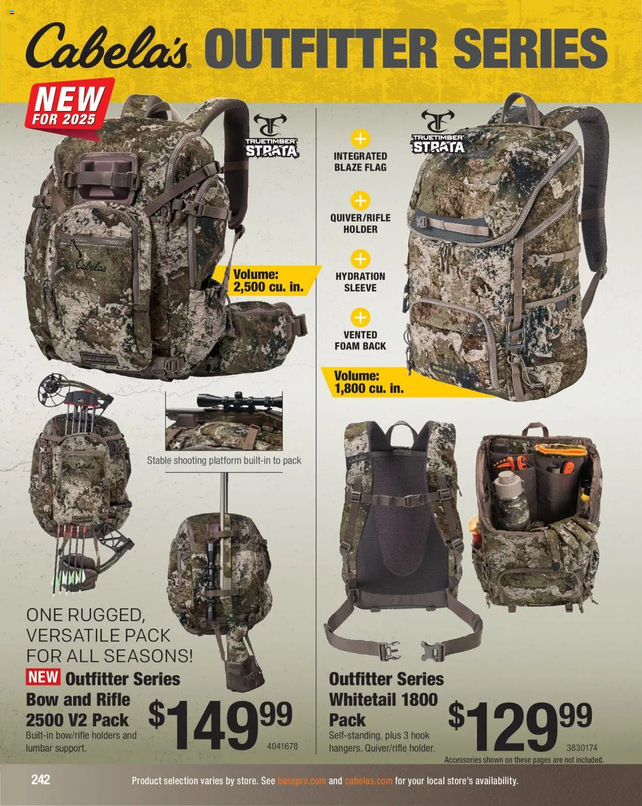 Cabela's Hunting Master 25 - valid from 11.08.2025 | Page: 242 | Products: Hook, Bow, Rifle
