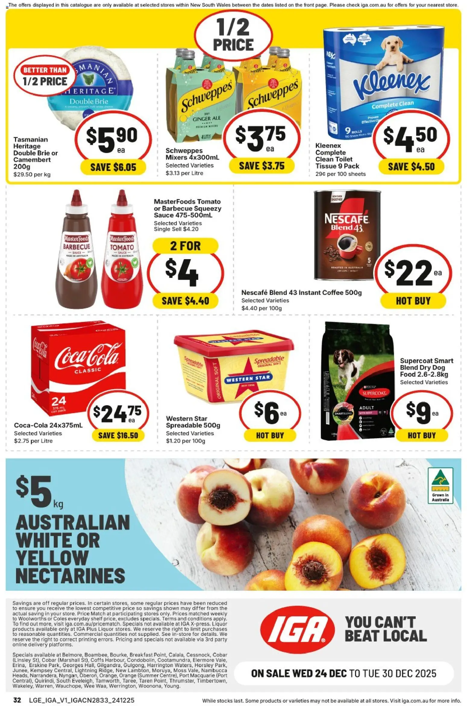 IGA catalogue - valid from 24.12.2025 | Page: 35 | Products: Shelf, Ginger, Beef, Nescafe