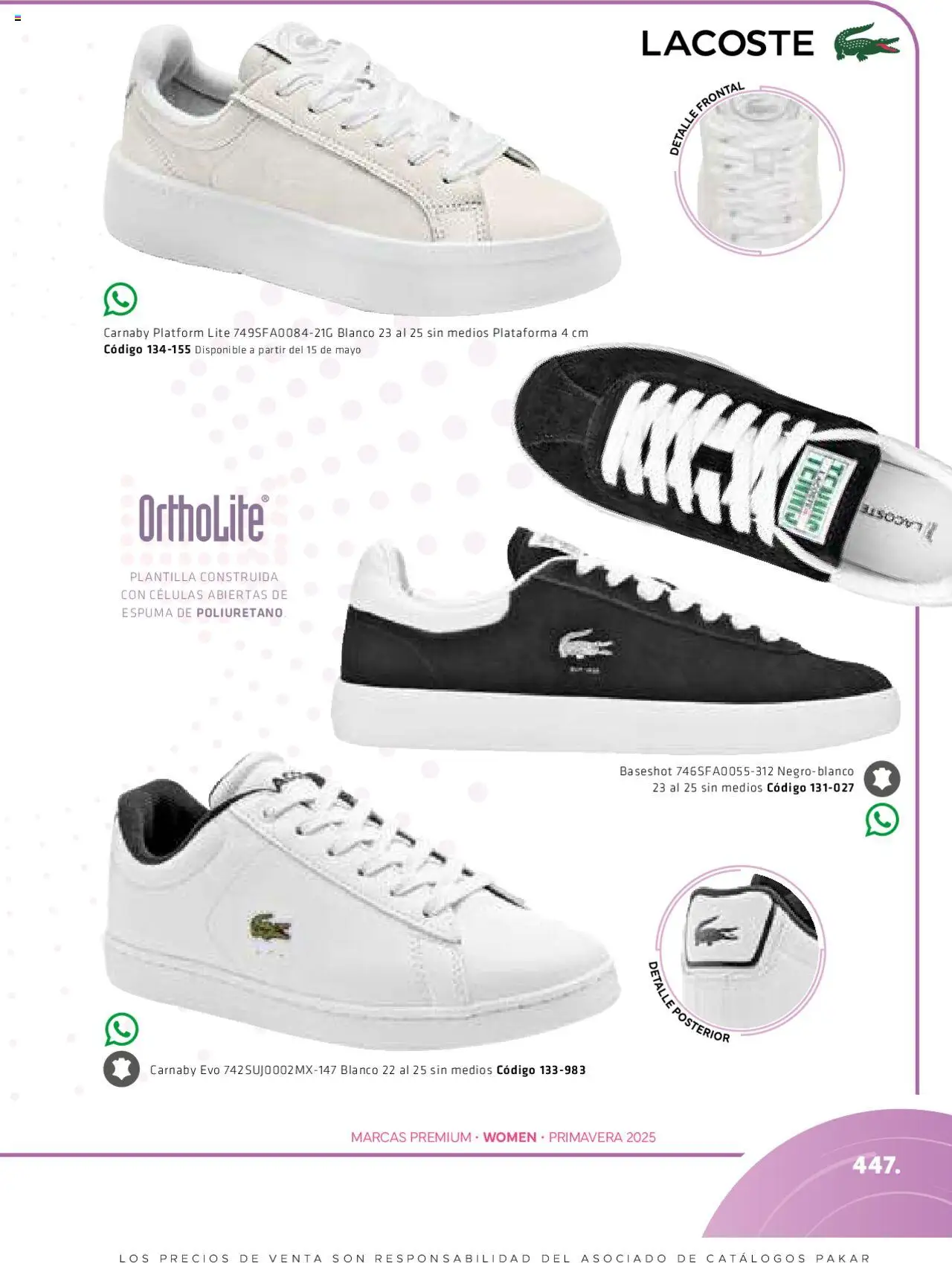 Nuevas ofertas de SC Pakar válidas en toda la República Mexicana desde el 06.03.2025. ¡Encuentra las mejores ofertas en SC Pakar catálogo Women! | Página: 447 | Productos: Espuma