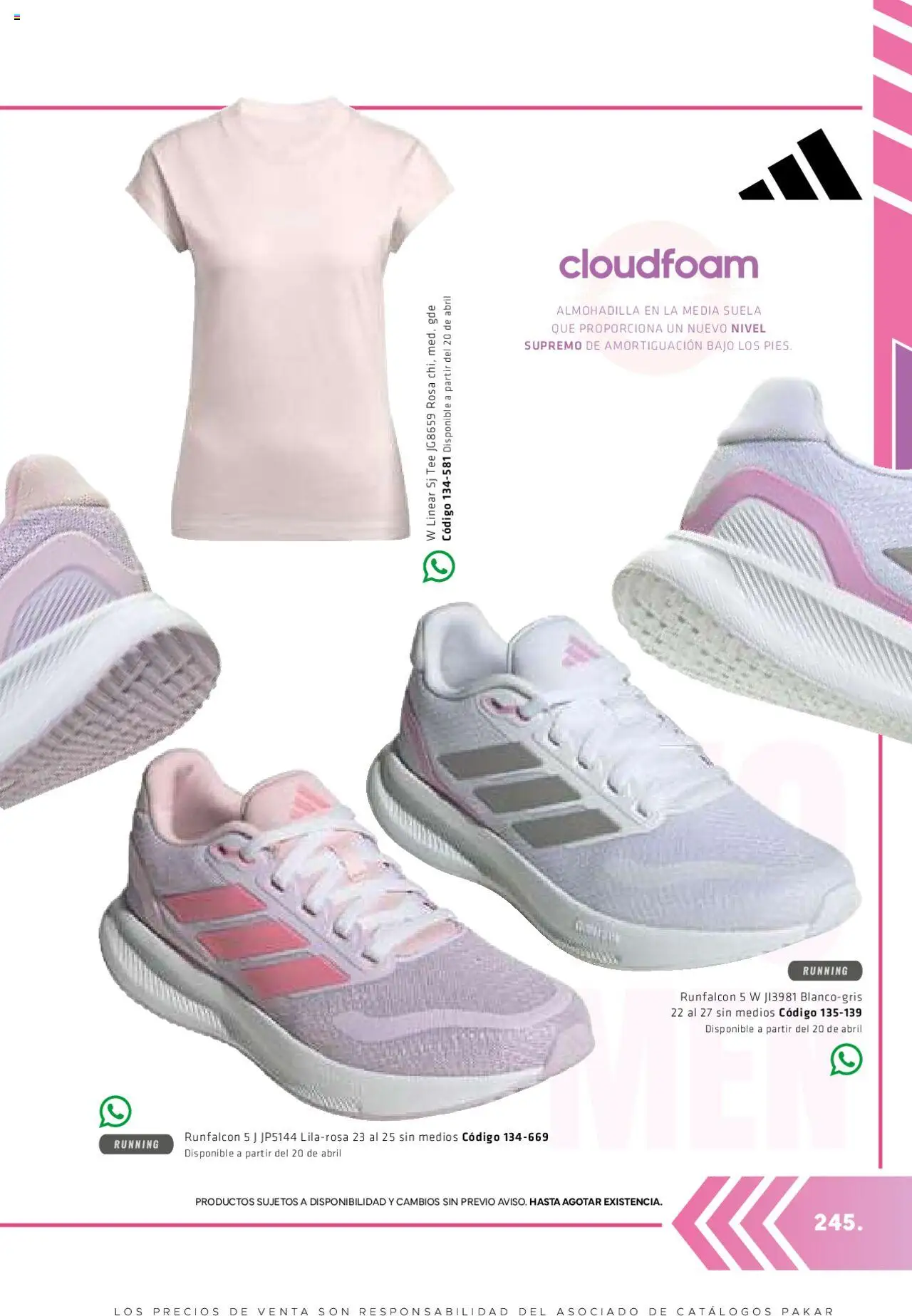 Nuevas ofertas de SC Pakar válidas en toda la República Mexicana desde el 06.03.2025. ¡Encuentra las mejores ofertas en SC Pakar catálogo Women! | Página: 245