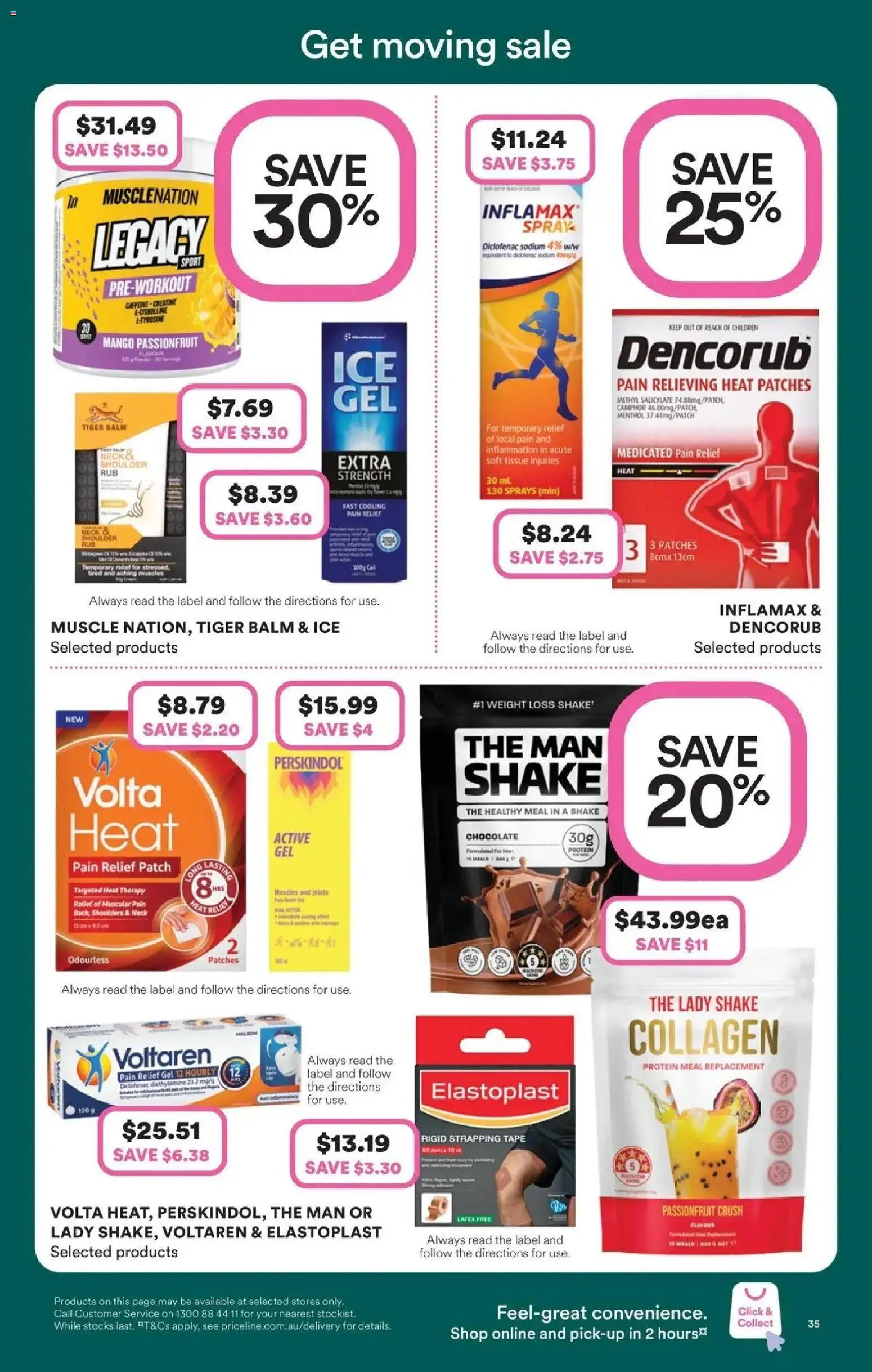 Priceline Pharmacy catalogue - valid from 23.04.2026 | Page: 35 | Products: Passionfruit, Mango, Collagen, Pain relief