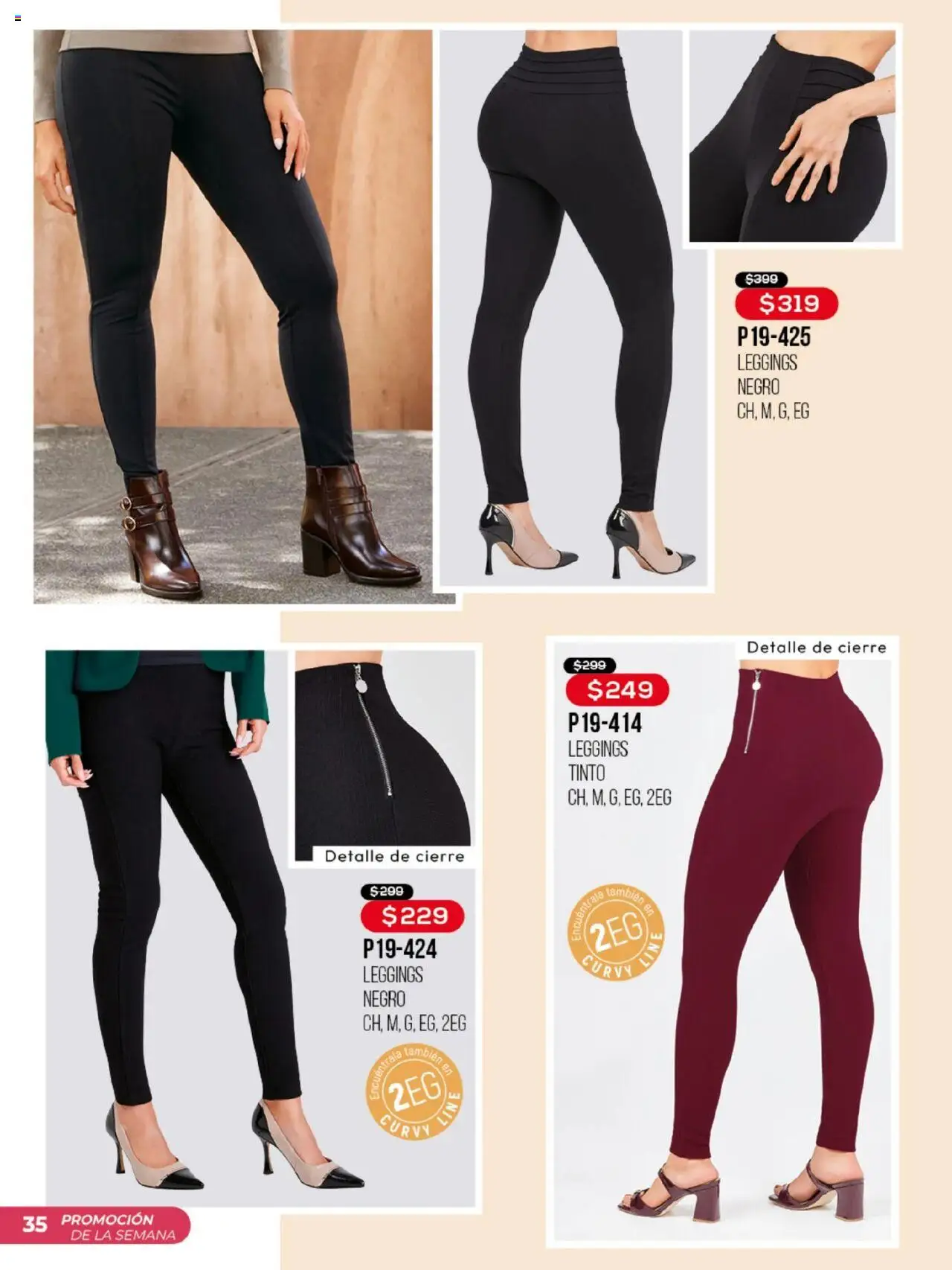 Nuevas ofertas de Cklass válidas en toda la República Mexicana desde el 14.08.2025. ¡Encuentra las mejores ofertas en Cklass - Catálogo Promo De La Semana! | Página: 36 | Productos: Leggings