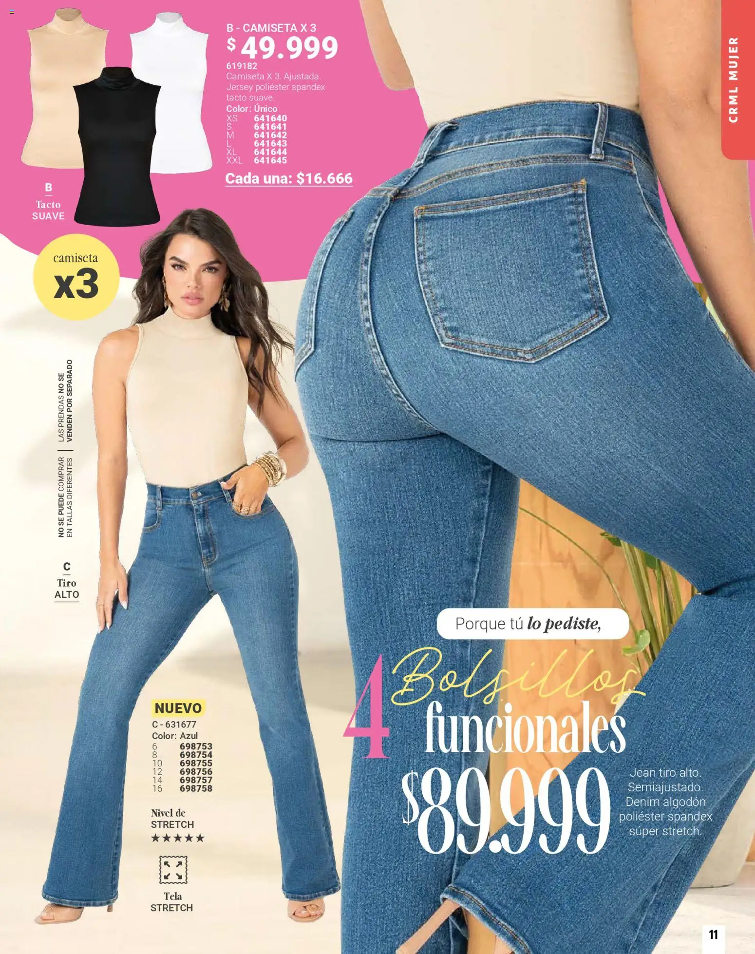 Carmel revista - valida desde el 01.01.2026 | Página: 11 | Productos: Algodón, Jean, Camiseta