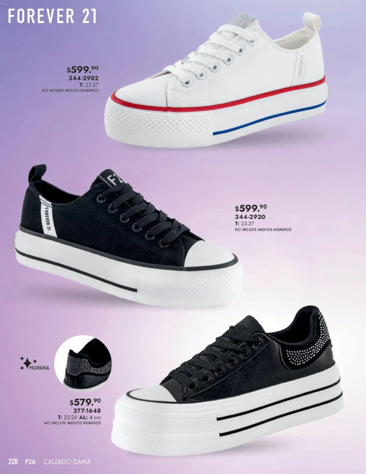 Nuevas ofertas de Andrea válidas en toda la República Mexicana desde el 25.01.2026. ¡Encuentra las mejores ofertas en Andrea catálogo Calzado Dama! | Página: 228