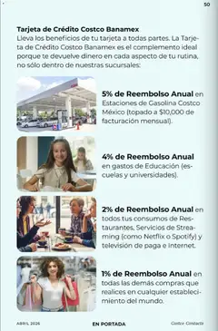 Vista previa de Costco Revista Abril 2026, nuevo folleto de la tienda, válido en México a partir del 01.04.2026 | Página: 50